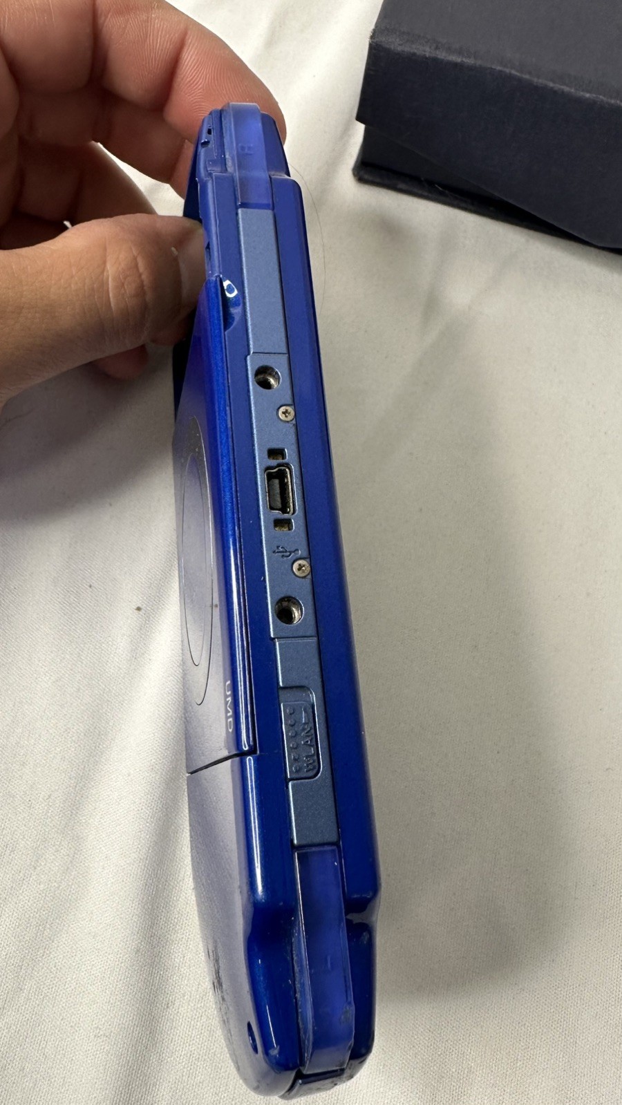 PSP-2001 Blue Playstation Portable Console FOR PARTS ‼️