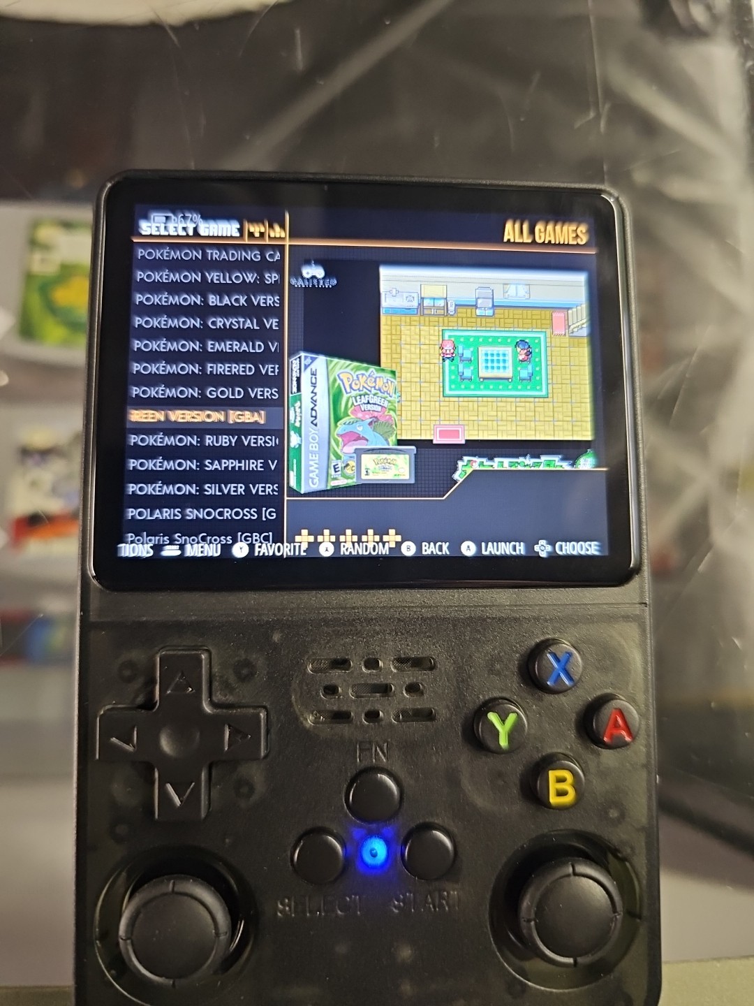 R36S Ultra Handheld Game Console 3.5 Inch IPS Screen 20000+ Games BLACK ONLY NEW