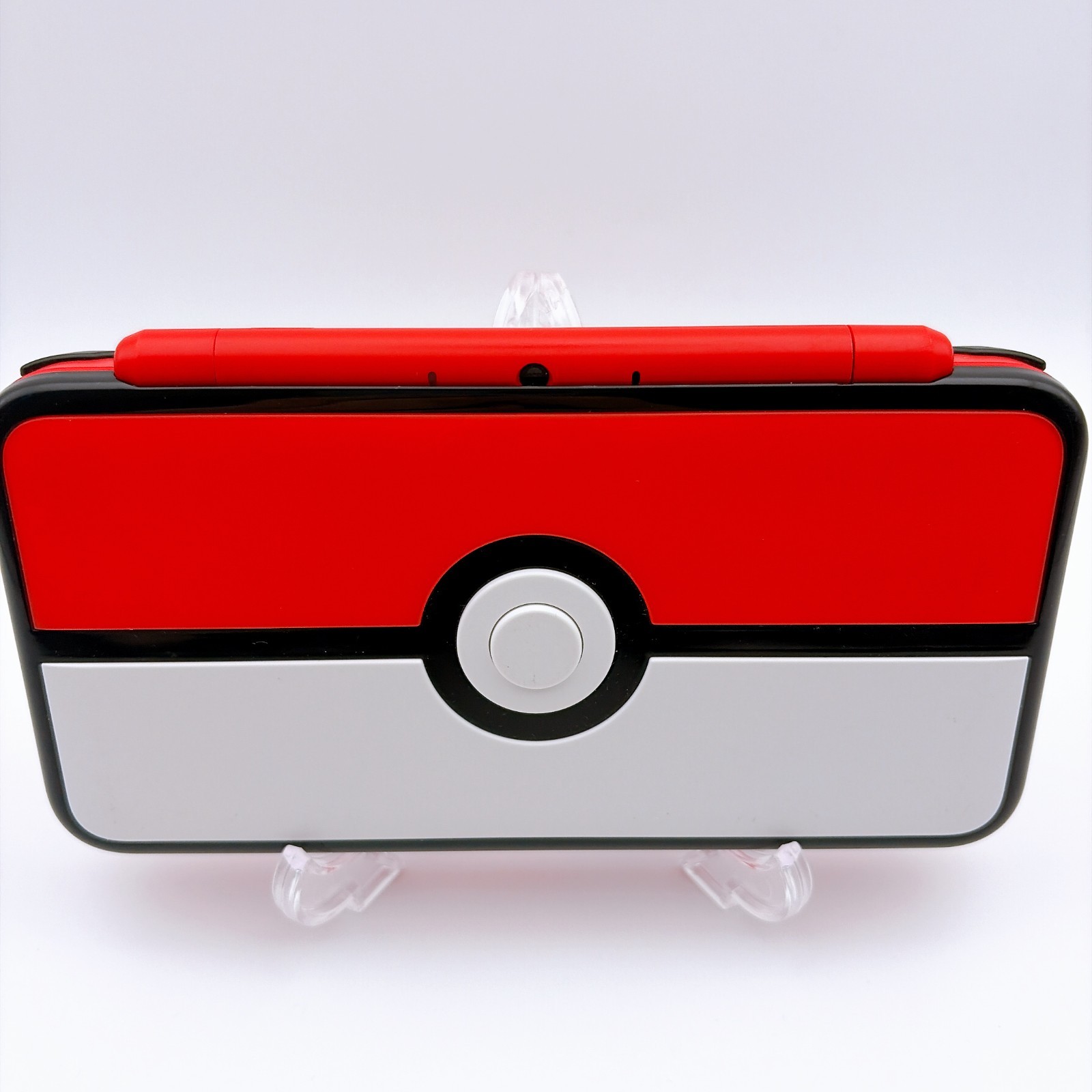 Nintendo new 2DS XL LL Pokemon Monster Ball Edition Red White Japan [Excellent]
