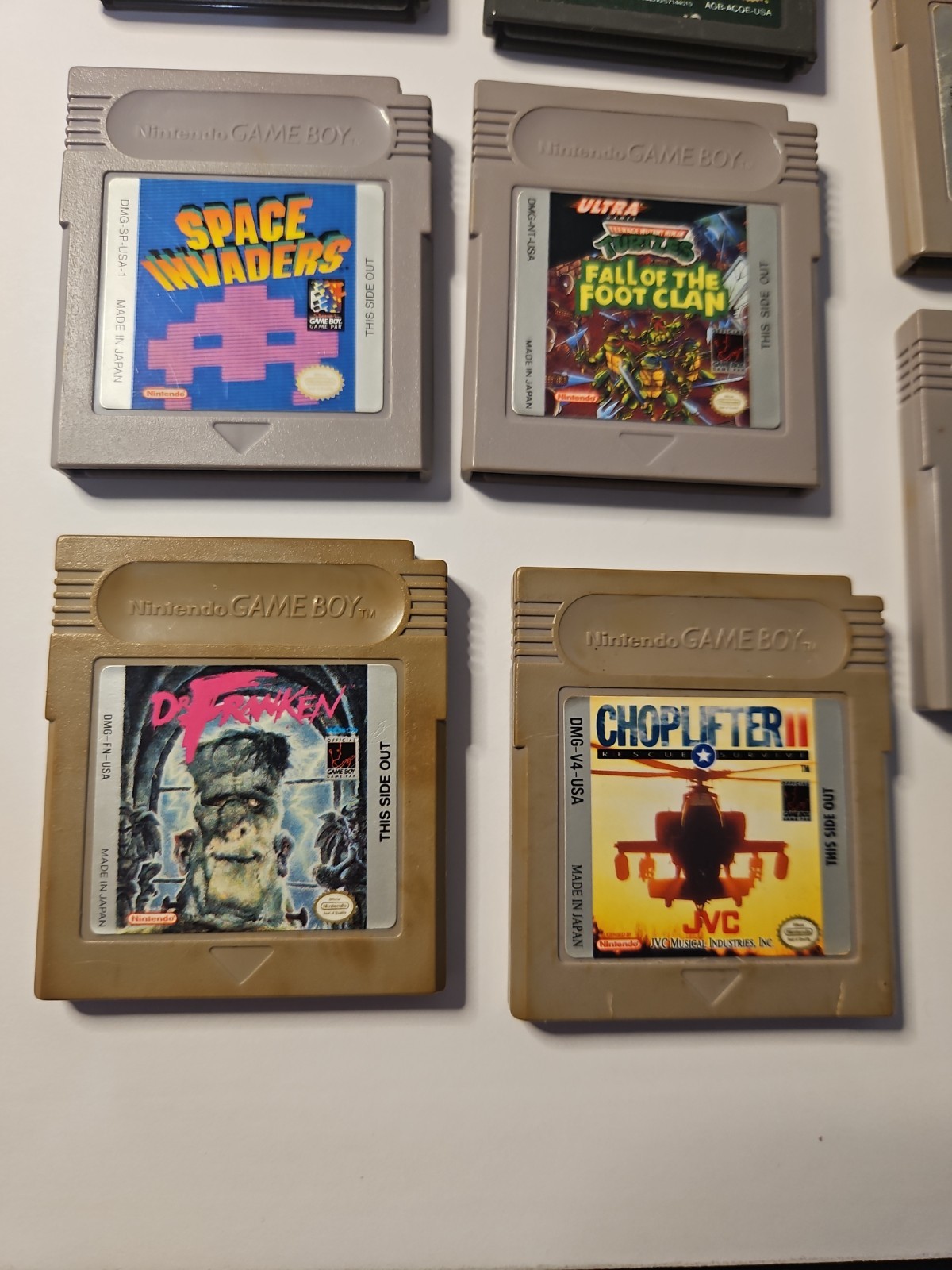 Nintendo Game Boy Advance SP AGS-001 Blue 8 Games Castlevainia Crash TMNT