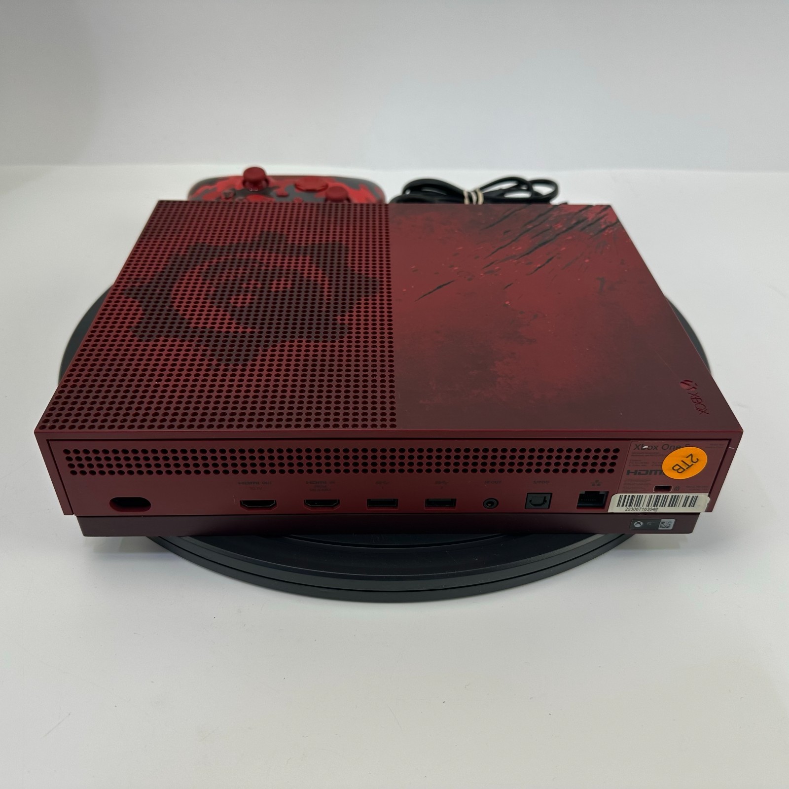 Microsoft Xbox One S Gears Of War 4 L. E. 2TB Console w/ Red Camo Controller