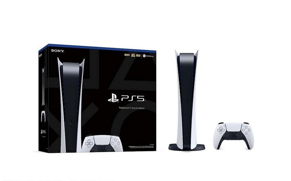Sony PS5 Digital Edition Console – White