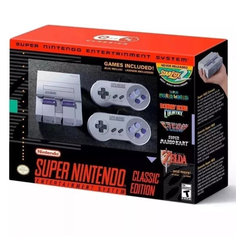 NEW For Nintendo SNES Classic Edition Mini Super Entertainment System US Stock