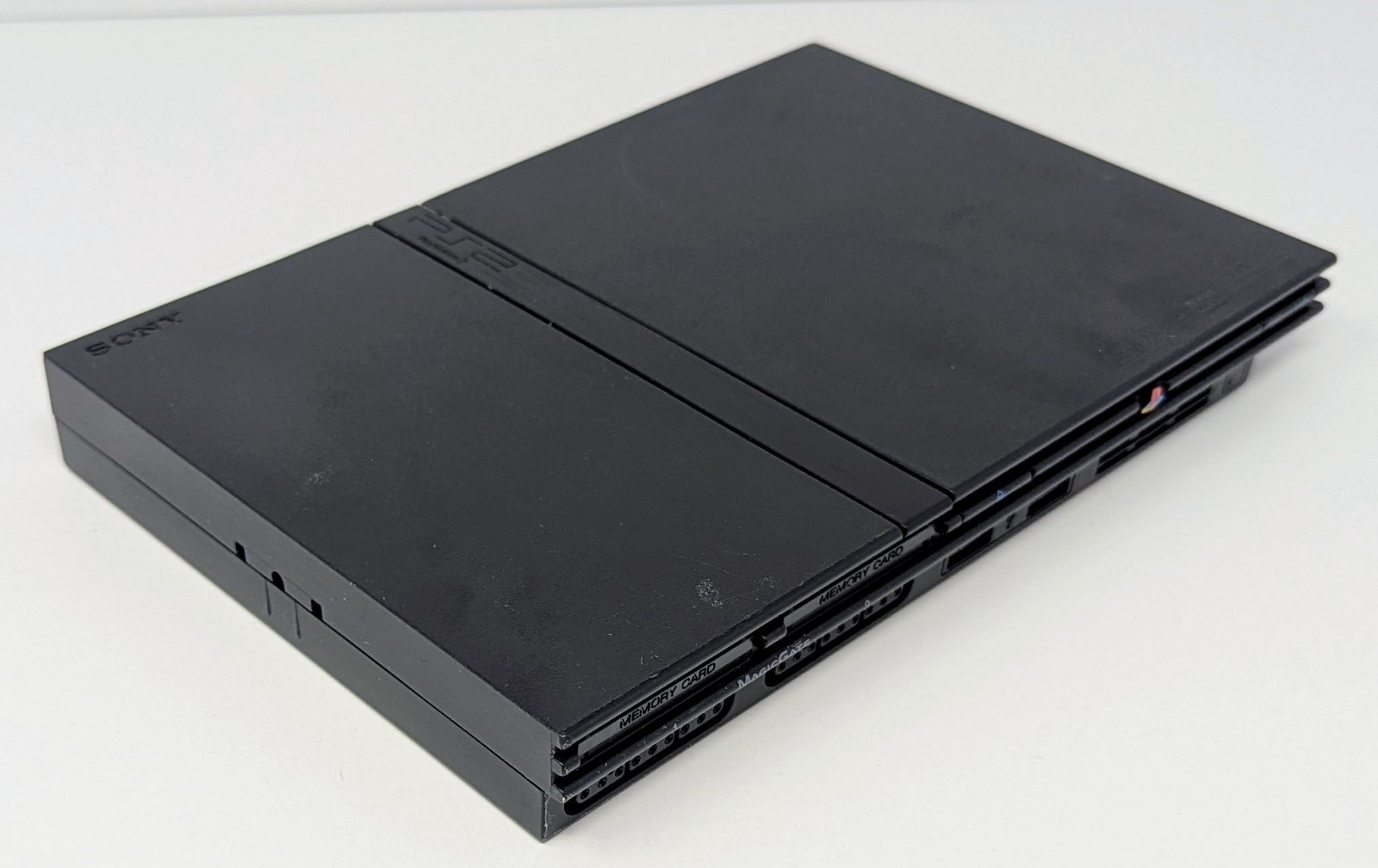 Sony PlayStation 2 PS2 Slim Console Bundle w/ 10 Games – Tekken 4, Sims, & More!