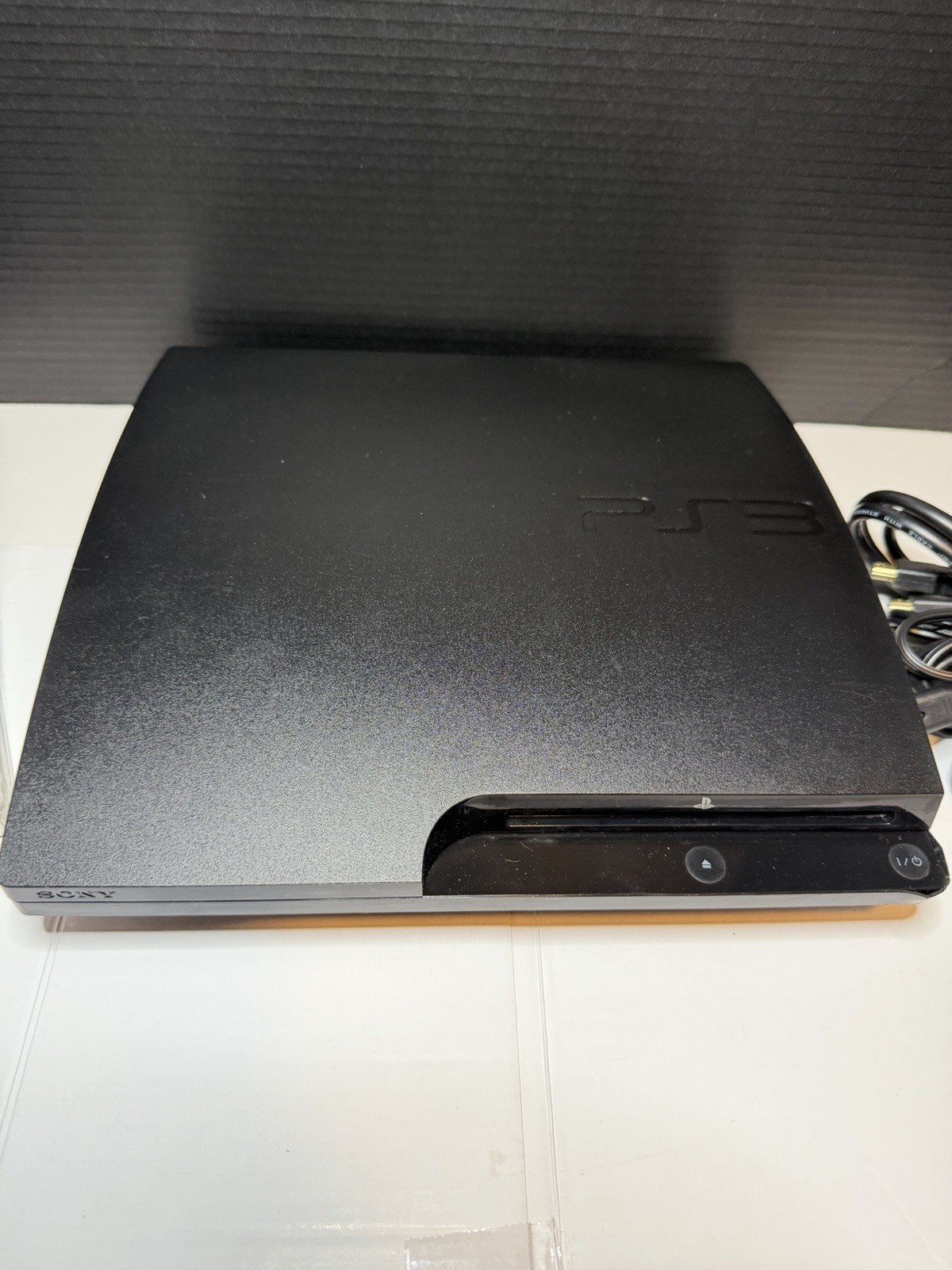PS3 Slim 500GB SSHD Bundle CECH-3001B Deep Cleaned New Thermal Paste 5 Games