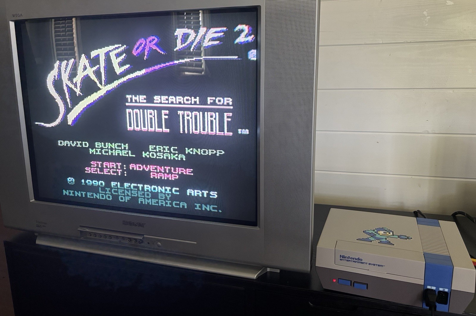 Custom Mega Man NES Nintendo Console NES-001 – Recapped, New VR, EXTRA CLEAN