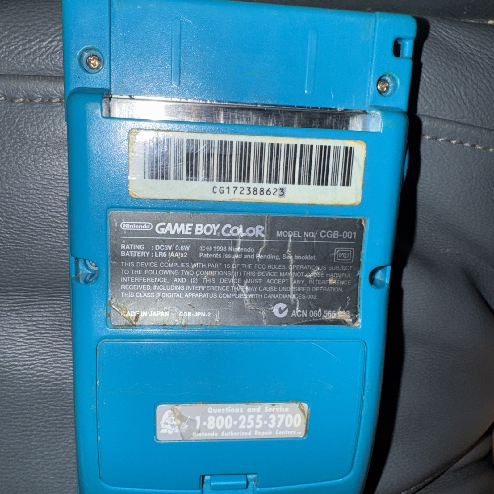 🎨 Teal Game Boy Color