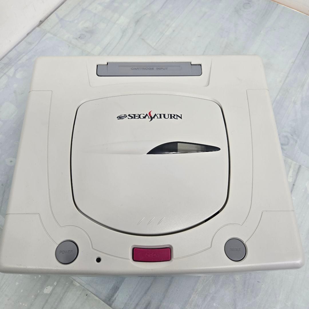 SEGA Sega Saturn HST 3220 console with controller and cable