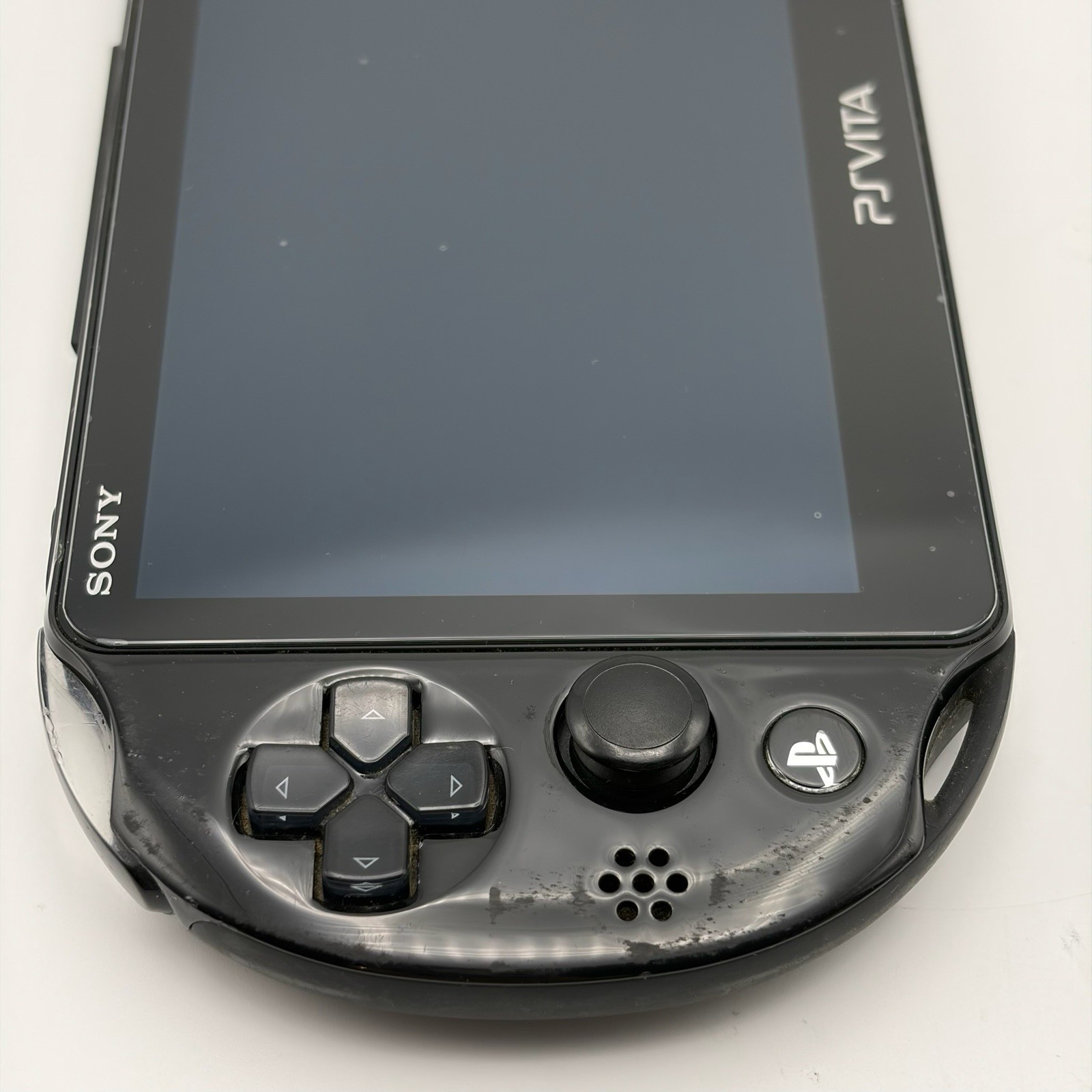 SONY PS Vita PCH-2000 Console Black Very Good Fast Shipping No joystick drift.