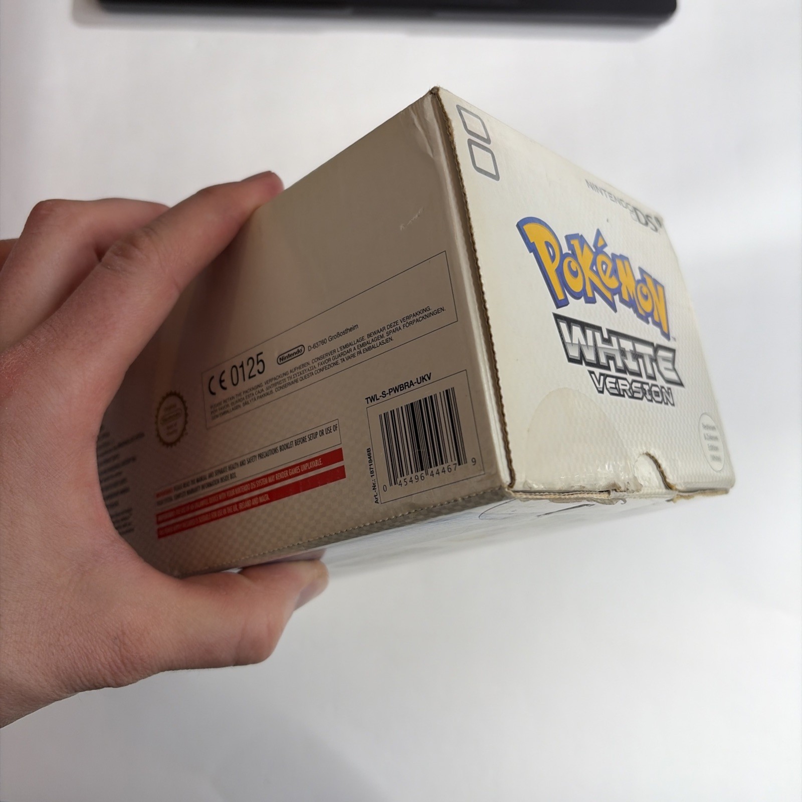Nintendo DSi Pokemon White Reshiram Zekrom Edition Box And Inserts Only! PAL