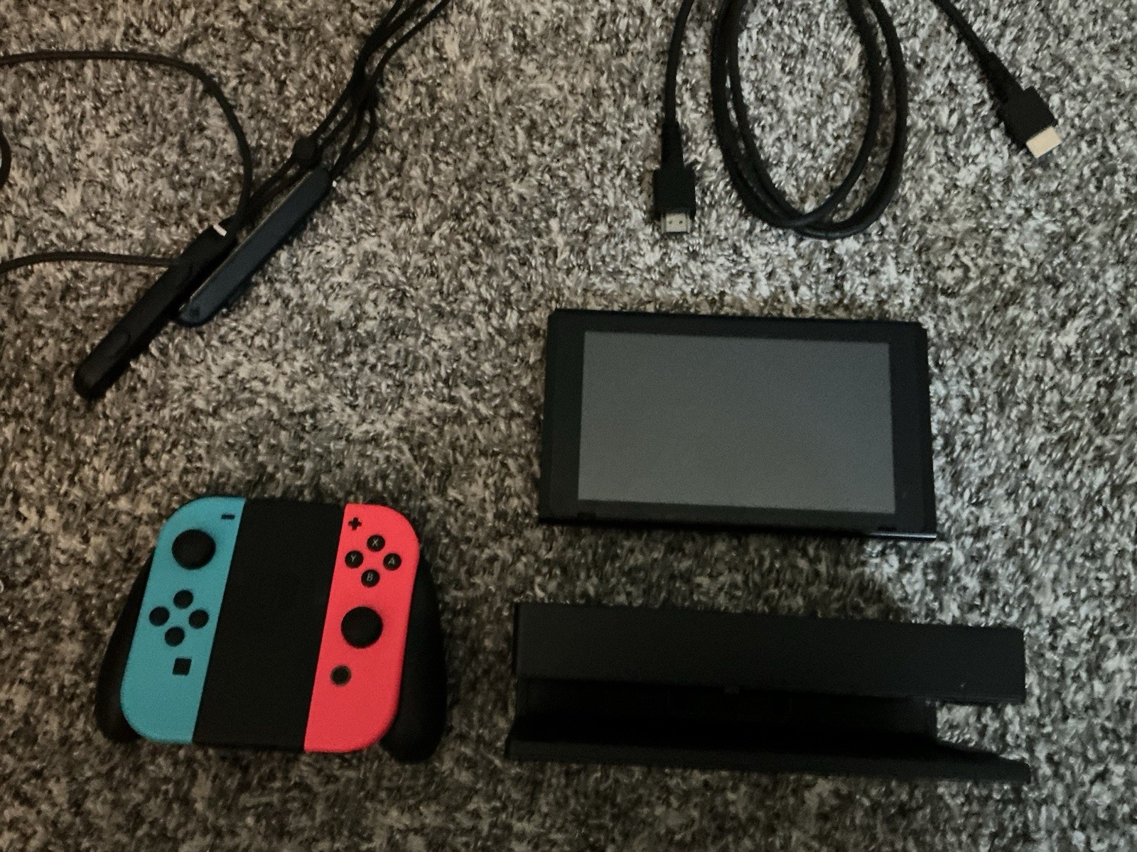 Nintendo Switch 32GB Handheld Console – Neon Red/Neon Blue