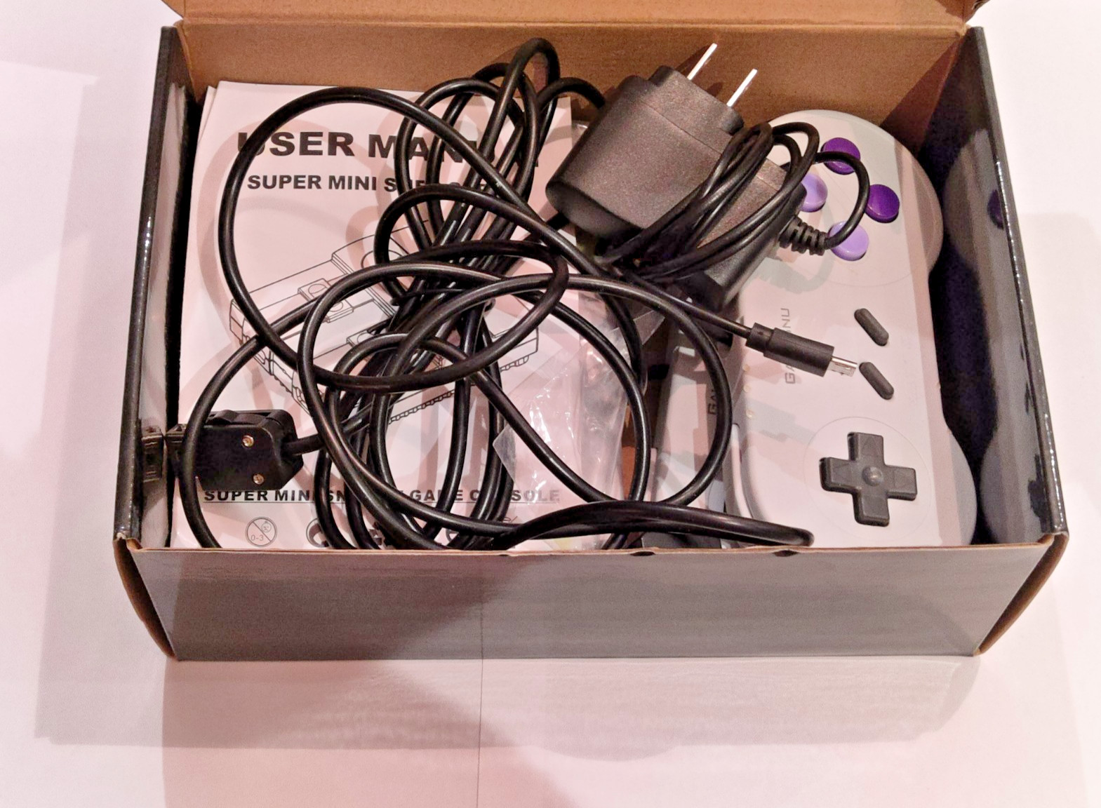 Super Mini SN-02 Retro Game Console – 821 Built-in 8-Bit Games – HDMI HD Output