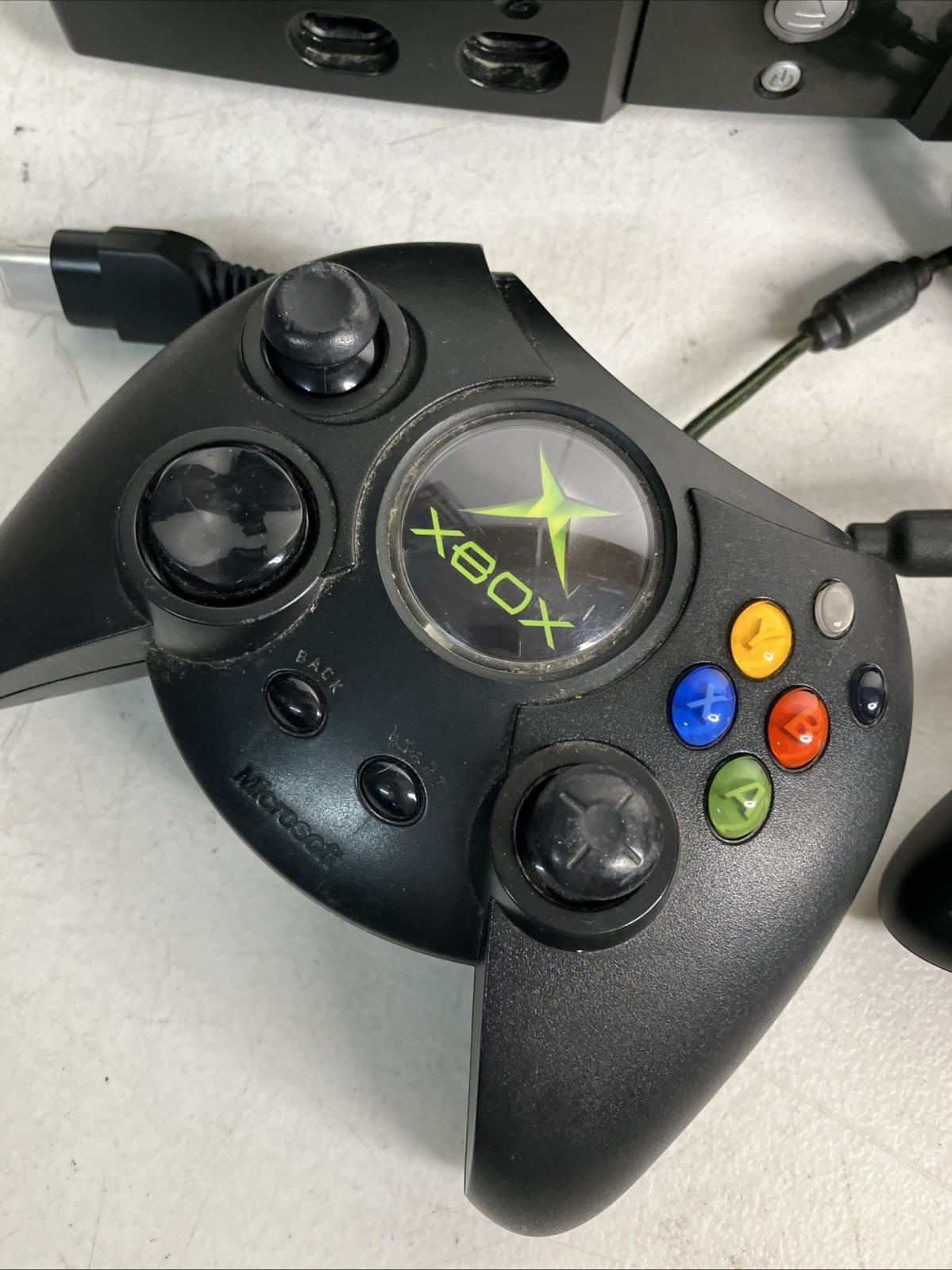 Microsoft Original Xbox Console Bundle Big Duke 15 Games Halo Crazy Taxi Deus Ex