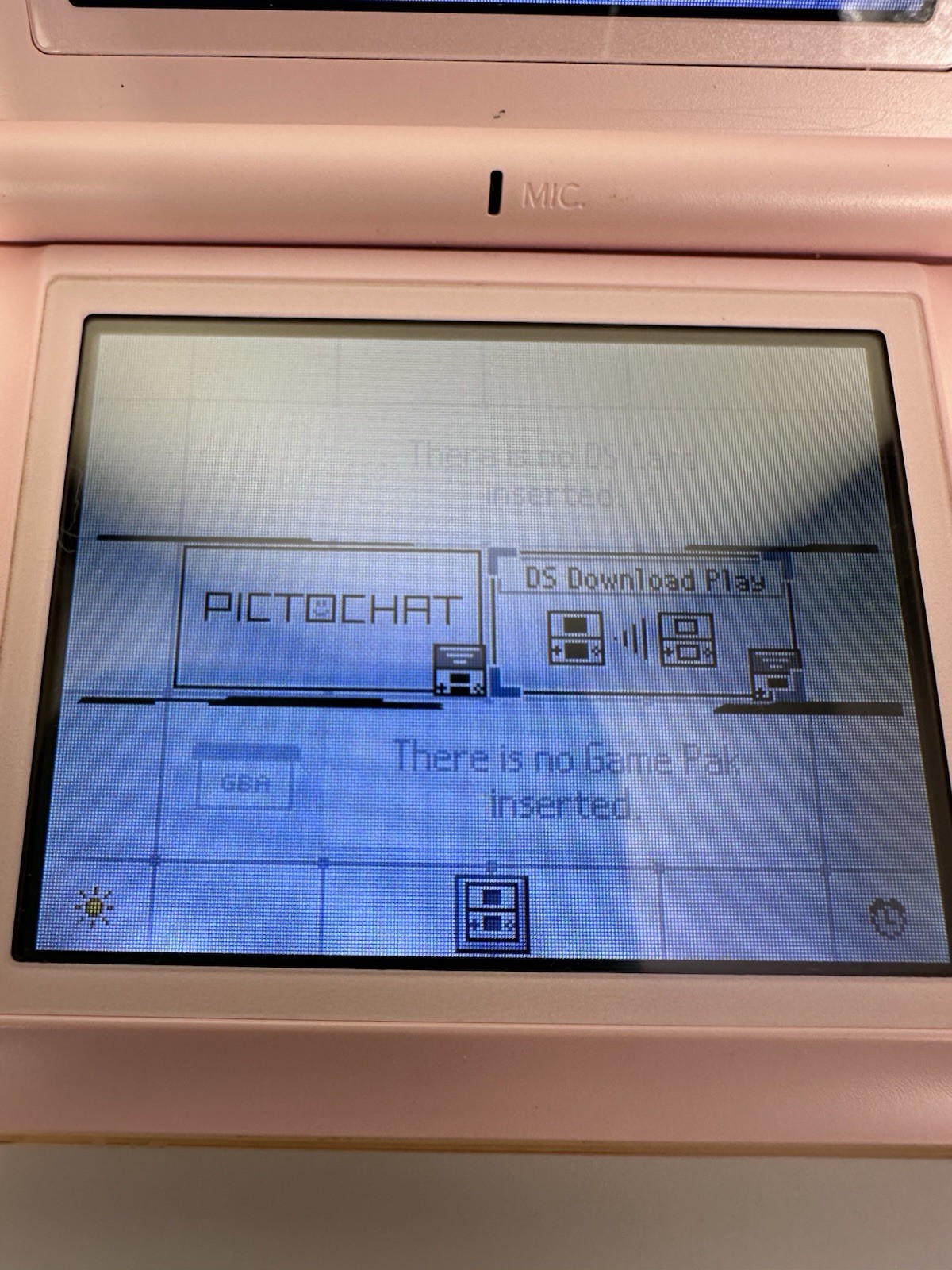 Nintendo DS Lite Pink Handheld Console Touchscreen Dual Screen with Stylus