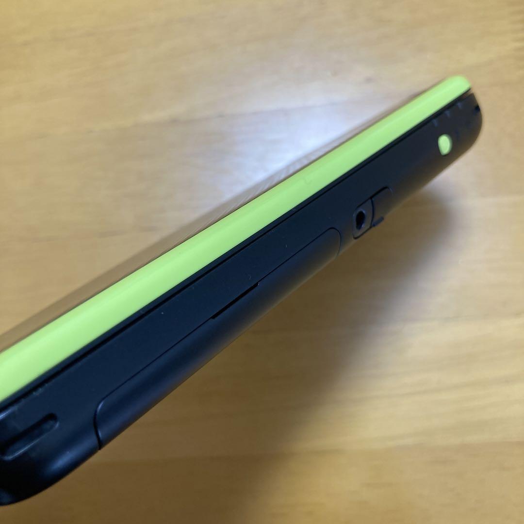 New Nintendo 2DS XL LL Black Lime Console Stylus Working Tested Japanese ver