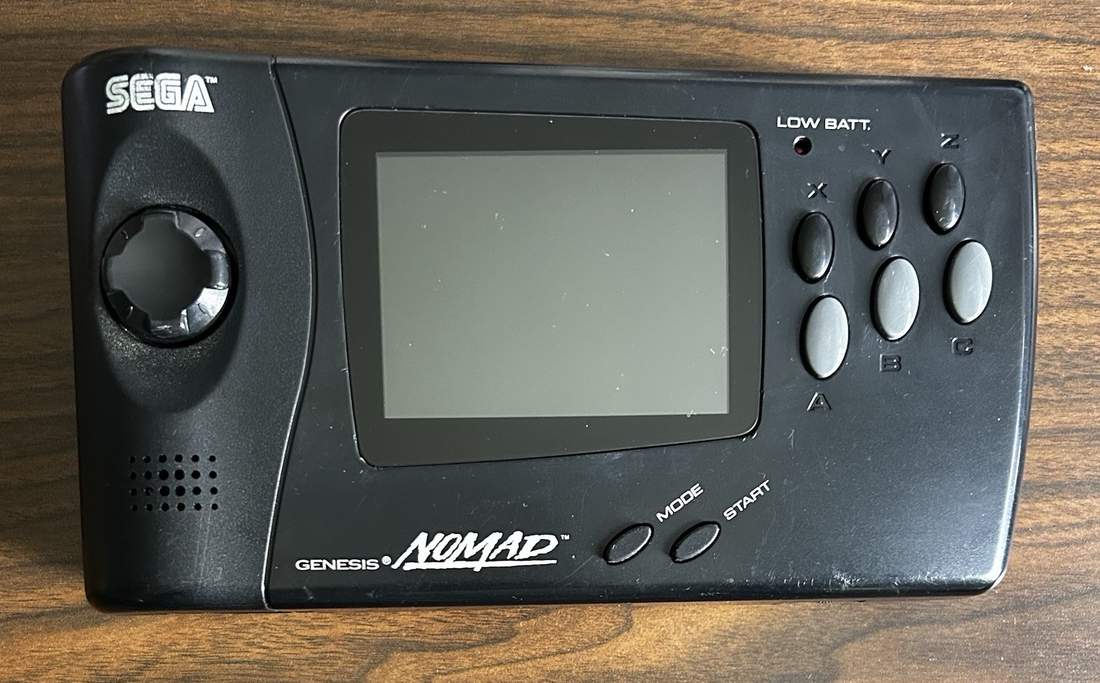 Sega Genesis Nomad MK6100 Tested & Working SCREEN IPS MOD- FAST SHIPPING