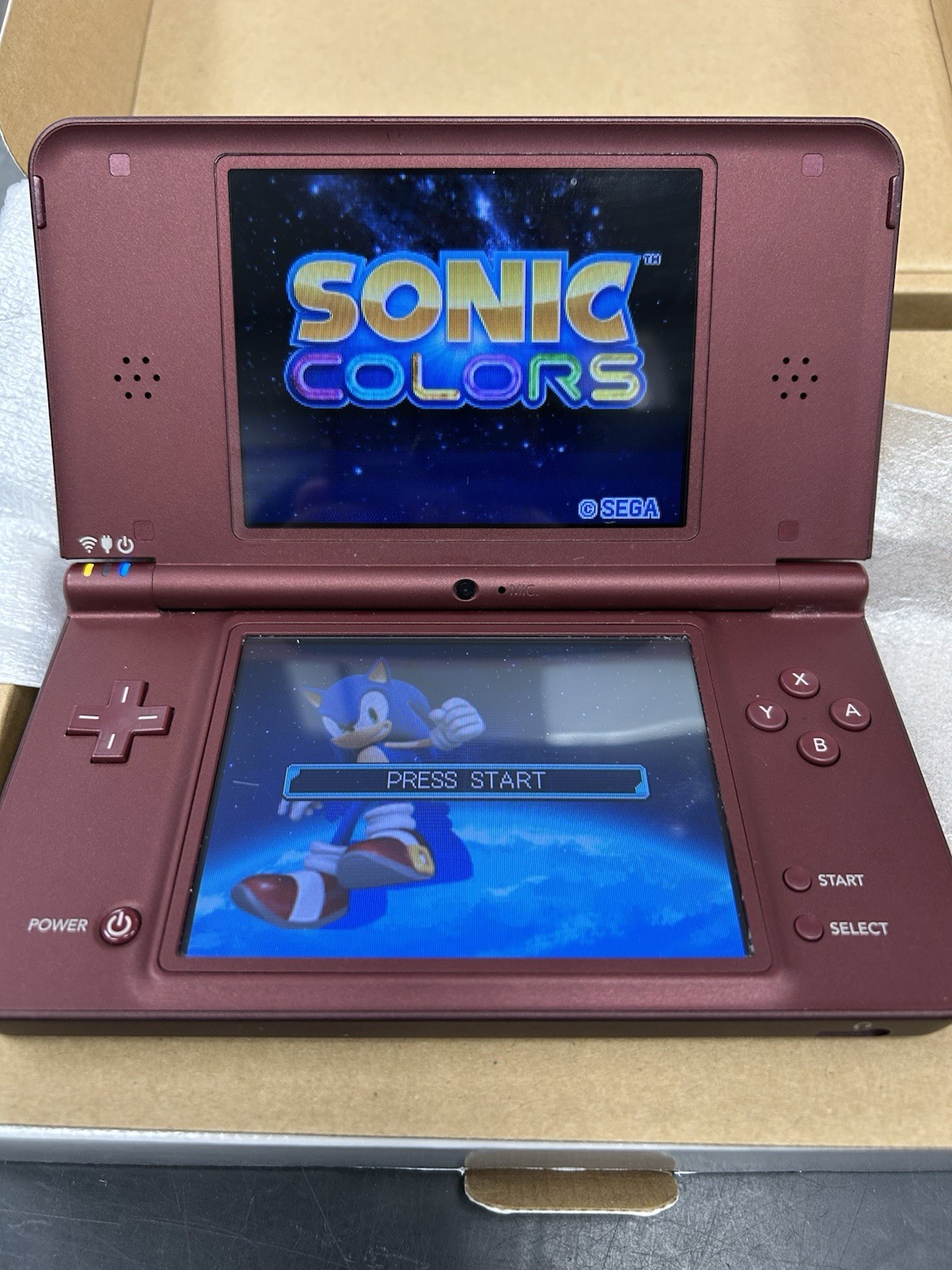 Nintendo DSi XL – Burgundy Red – Handheld Console – Great Condition