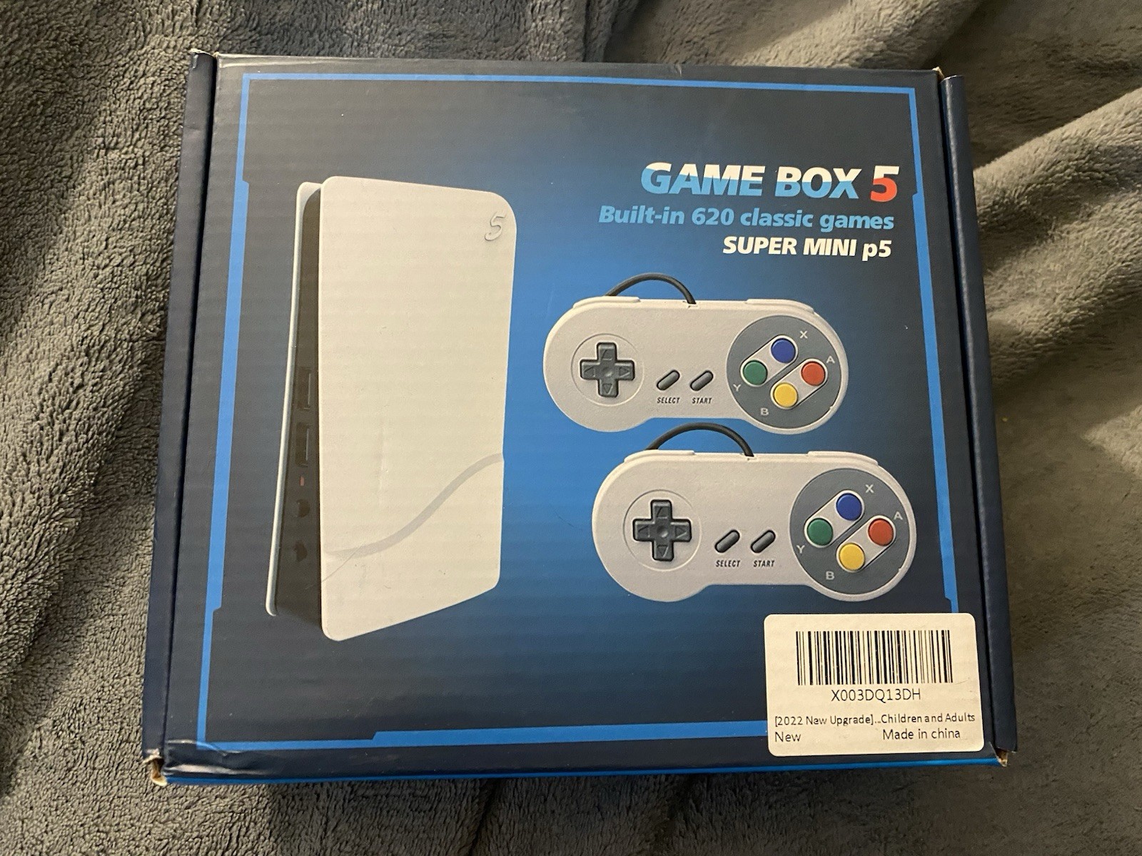 Retro Game Box 5 Console – 620 Built-In Classic Games – Complete in Box 🎮