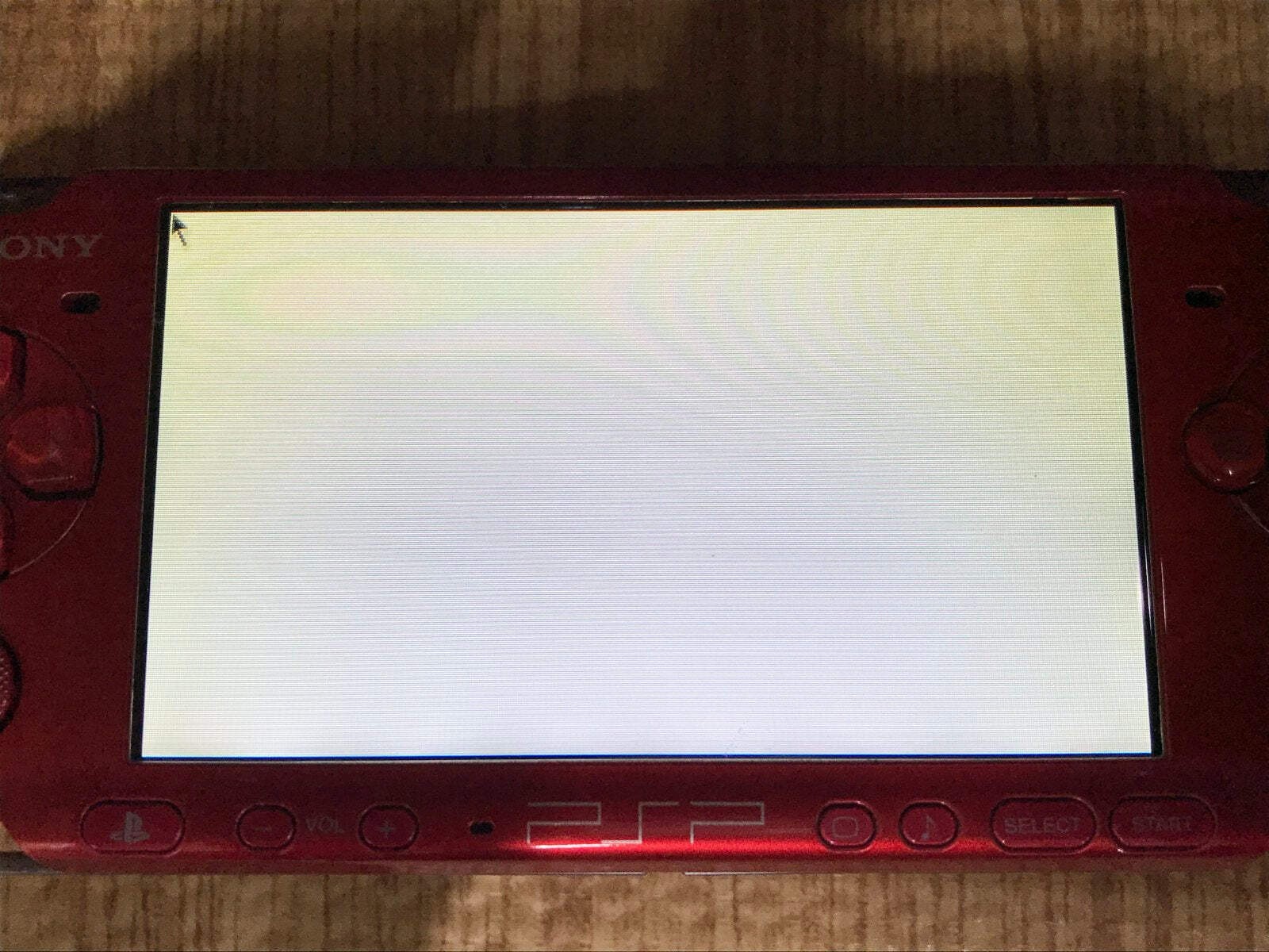 PSP-3000 RADIANT RED Console Boxed Japan – Tested Working GE1747