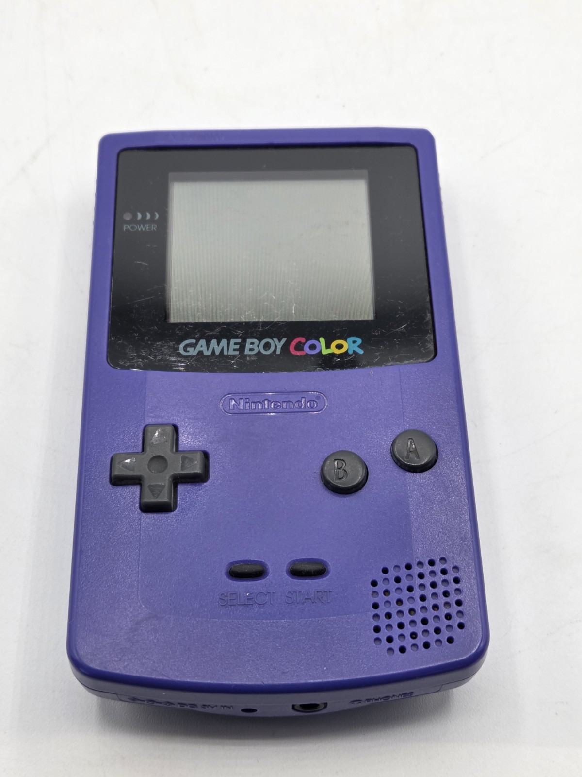 Parts Repair Nintendo Game Boy Color Grape Handheld System and Ultimate BMX Game