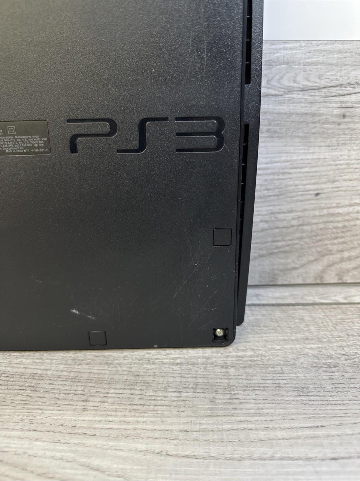 Sony PlayStation 3 PS3 Slim CECH-2501A 160GB Black W/ 2 Game Tested/Working