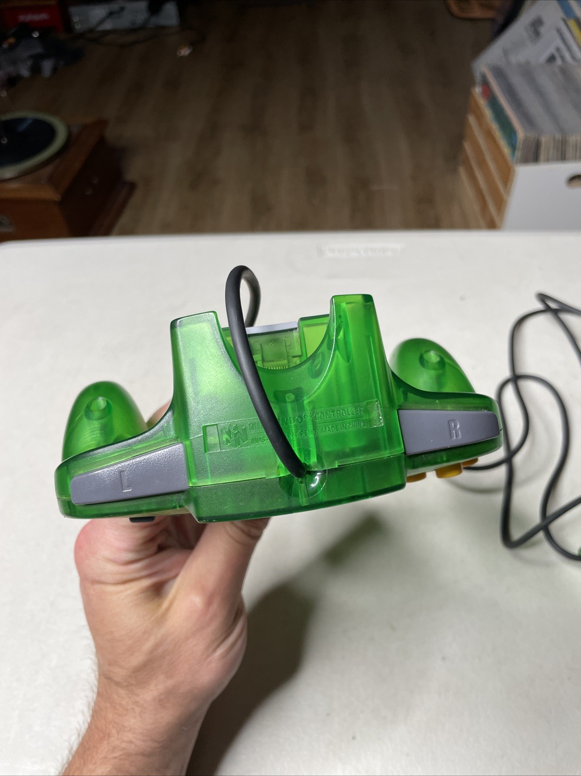 Nintendo 64 Funtatsic Jungle Green Console Tested Working W Controller Expansion