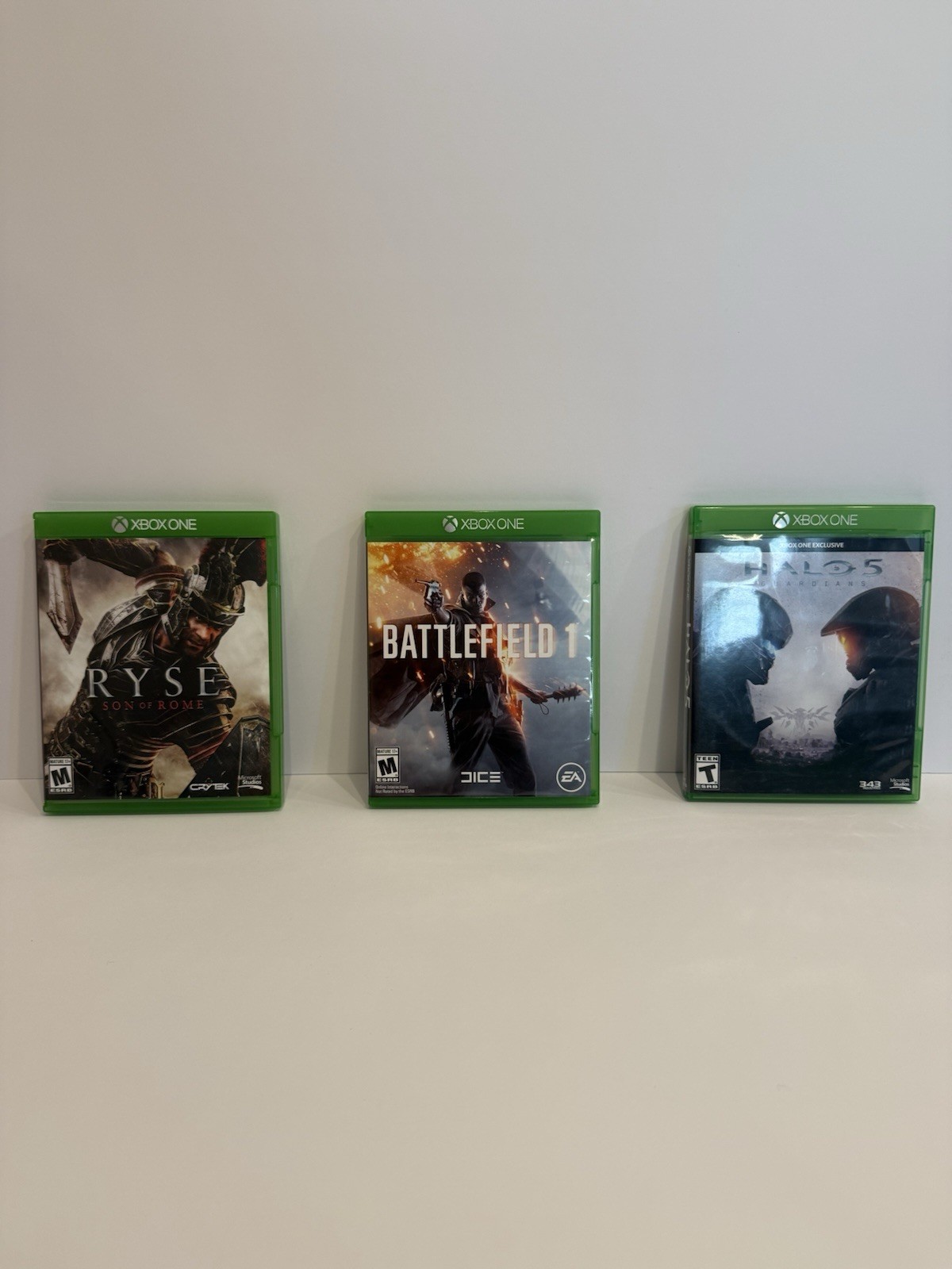 Xbox One Bundle Console Controller Headset 6 Games Tested Working