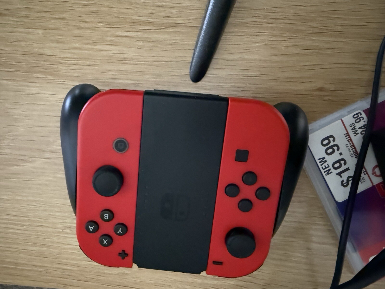 Nintendo Switch Used Red With 128gb SD Card NBA2k 2023 Game