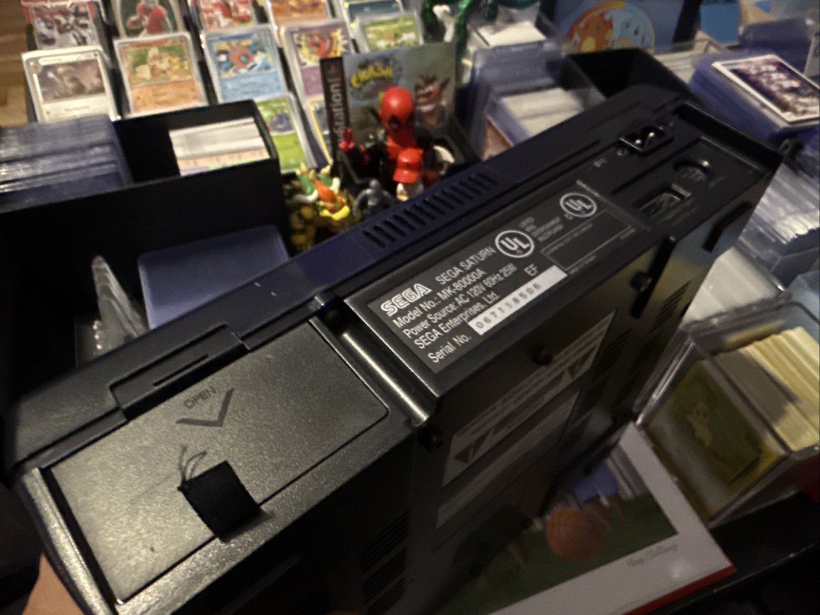 SEGA Saturn Console/Black/Tested/MK-80000A “CONSOLE ONLY”🫶