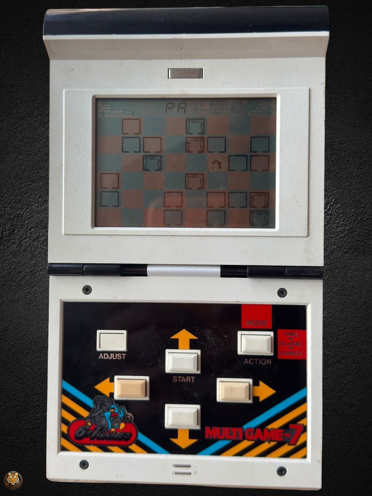 Rare Epoch Multi Game-7 Retro Handheld LCD 7-in-1 Game & Watch Style Working
