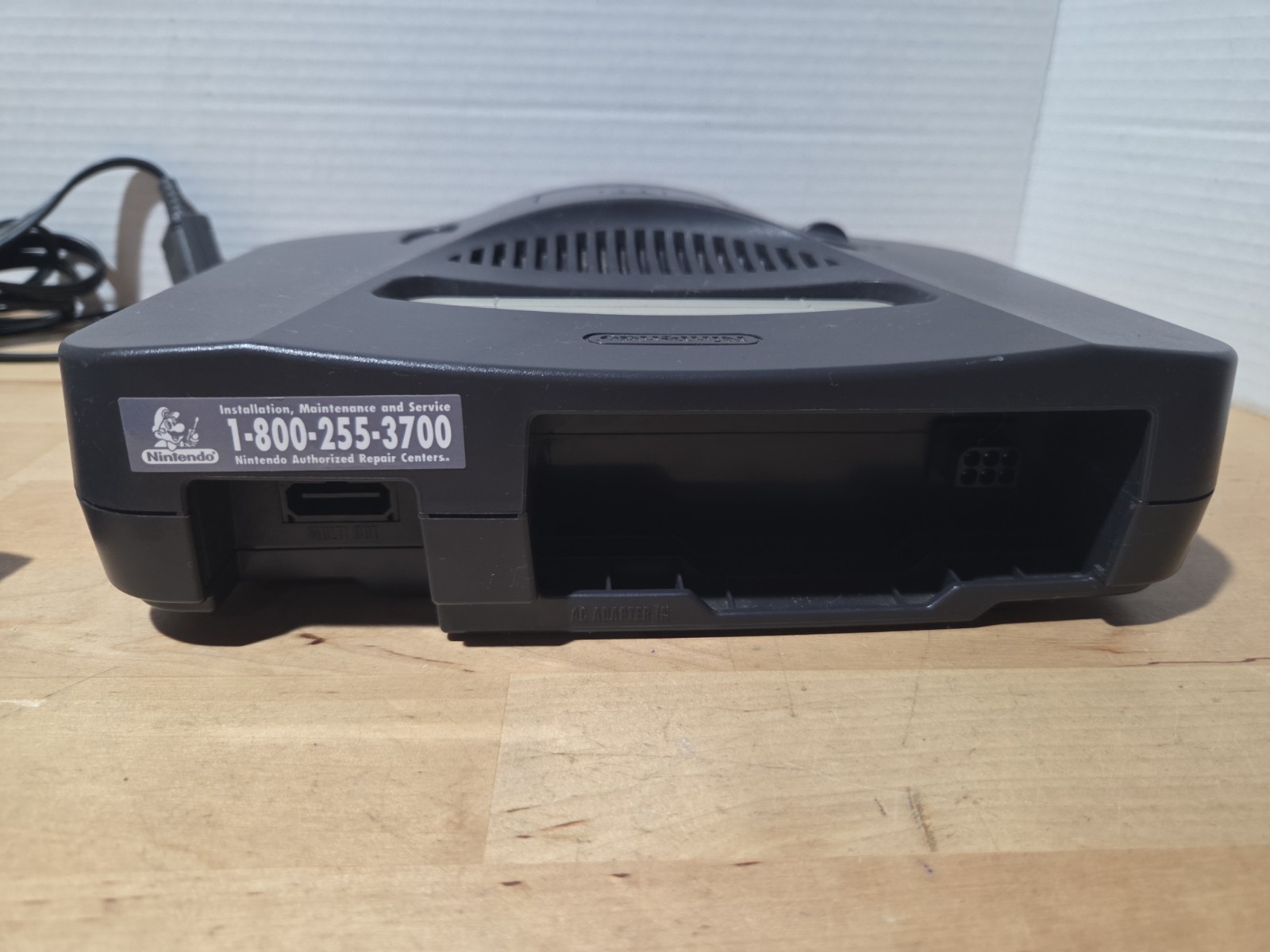 Nintendo 64 System system Stuck Reset Button Works