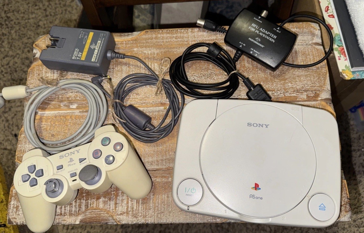 Sony PSOne Video Game Console – Model No: SCPH-101