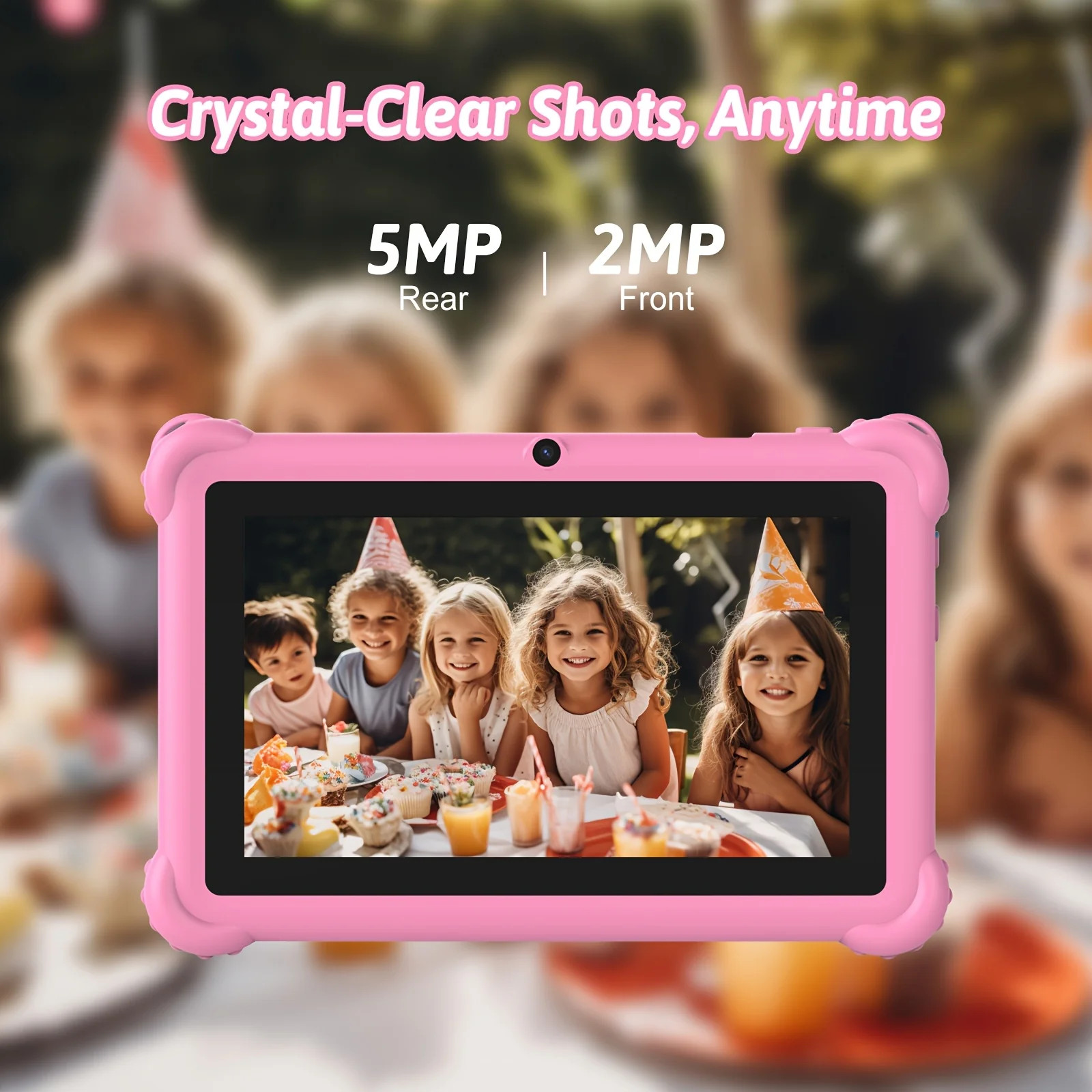 Tablet ZZB para Jóvenes – Tablet Android de 7 Pulgadas, 4GB (2GB+2GB) RAM, 32GB