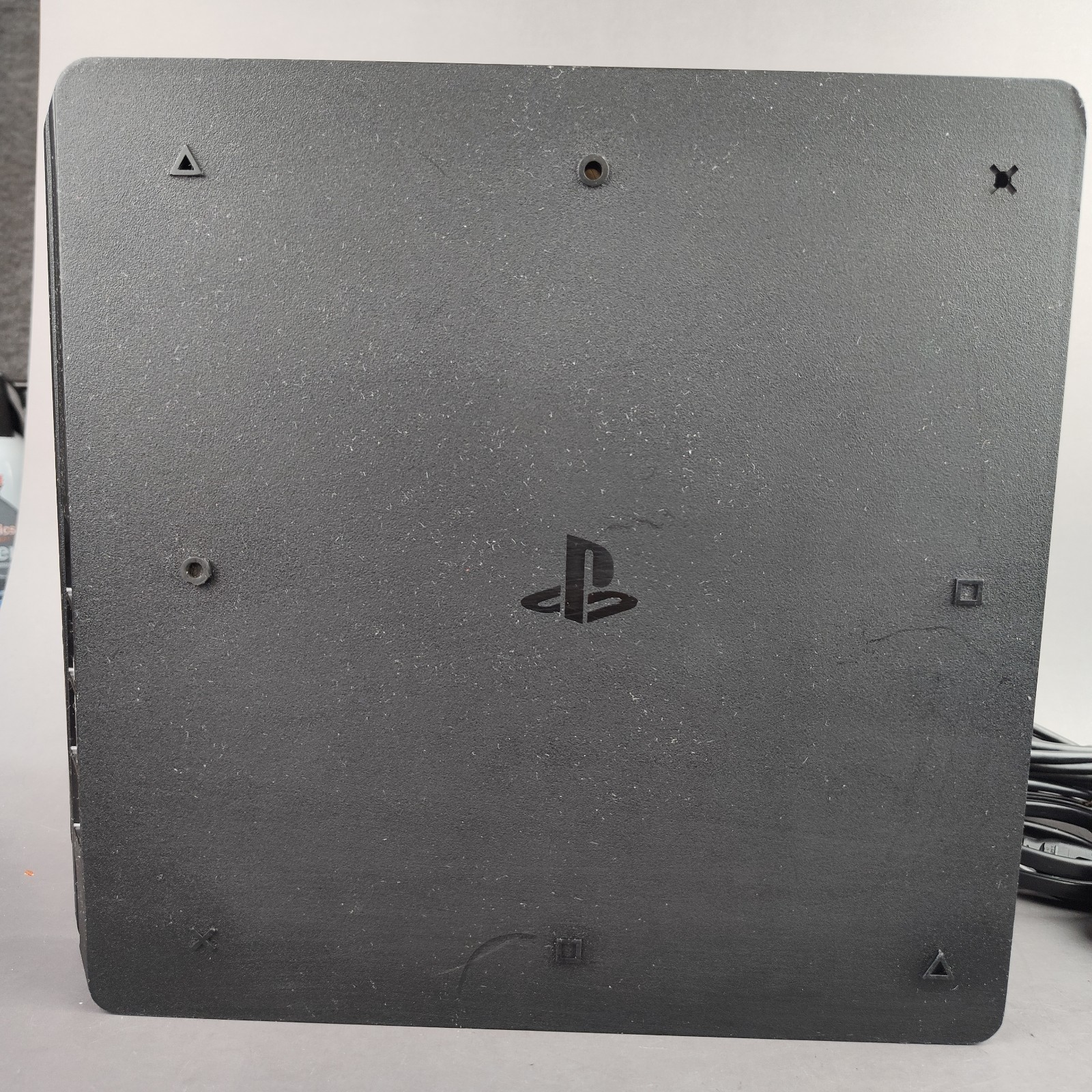 Sony PlayStation 4 Slim 1TB Console Jet Black – Controller + Wires Tested PS4