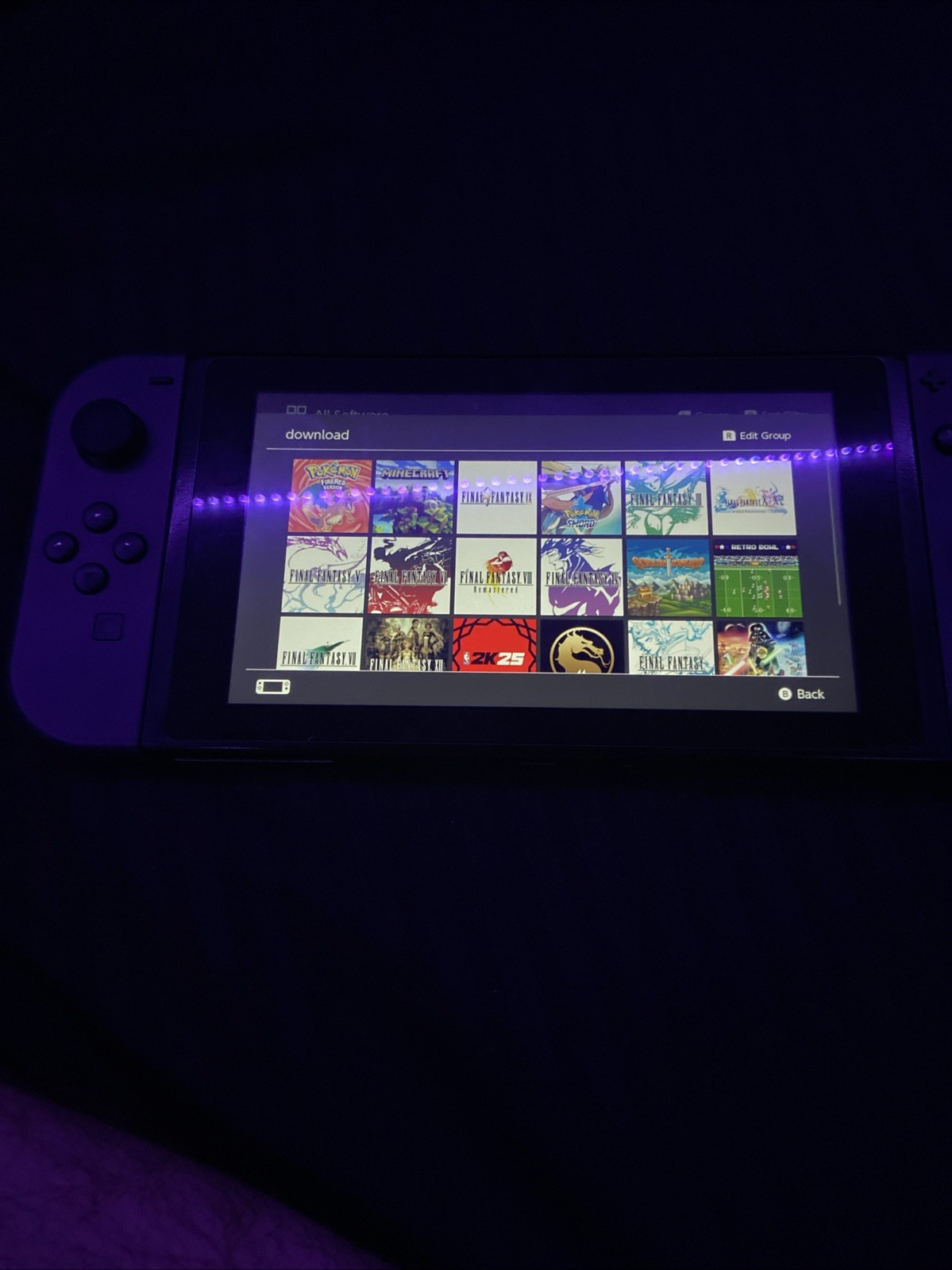 Nintendo Switch With 20 Downloaded Games 256 Gb microsd READ DESCRIPTION
