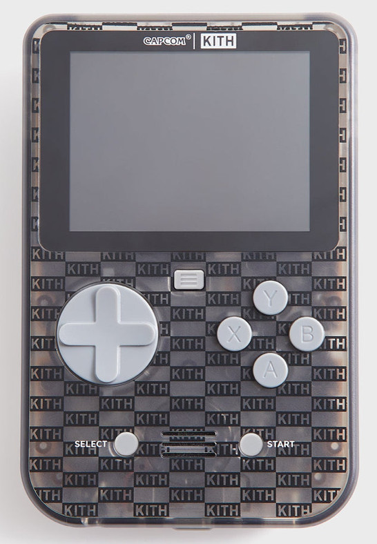 CAPCOM x KITH FOR HYPER MEGA TECH SUPER POCKET HANDHELD CLEAR CONSOLE BRAND NEW