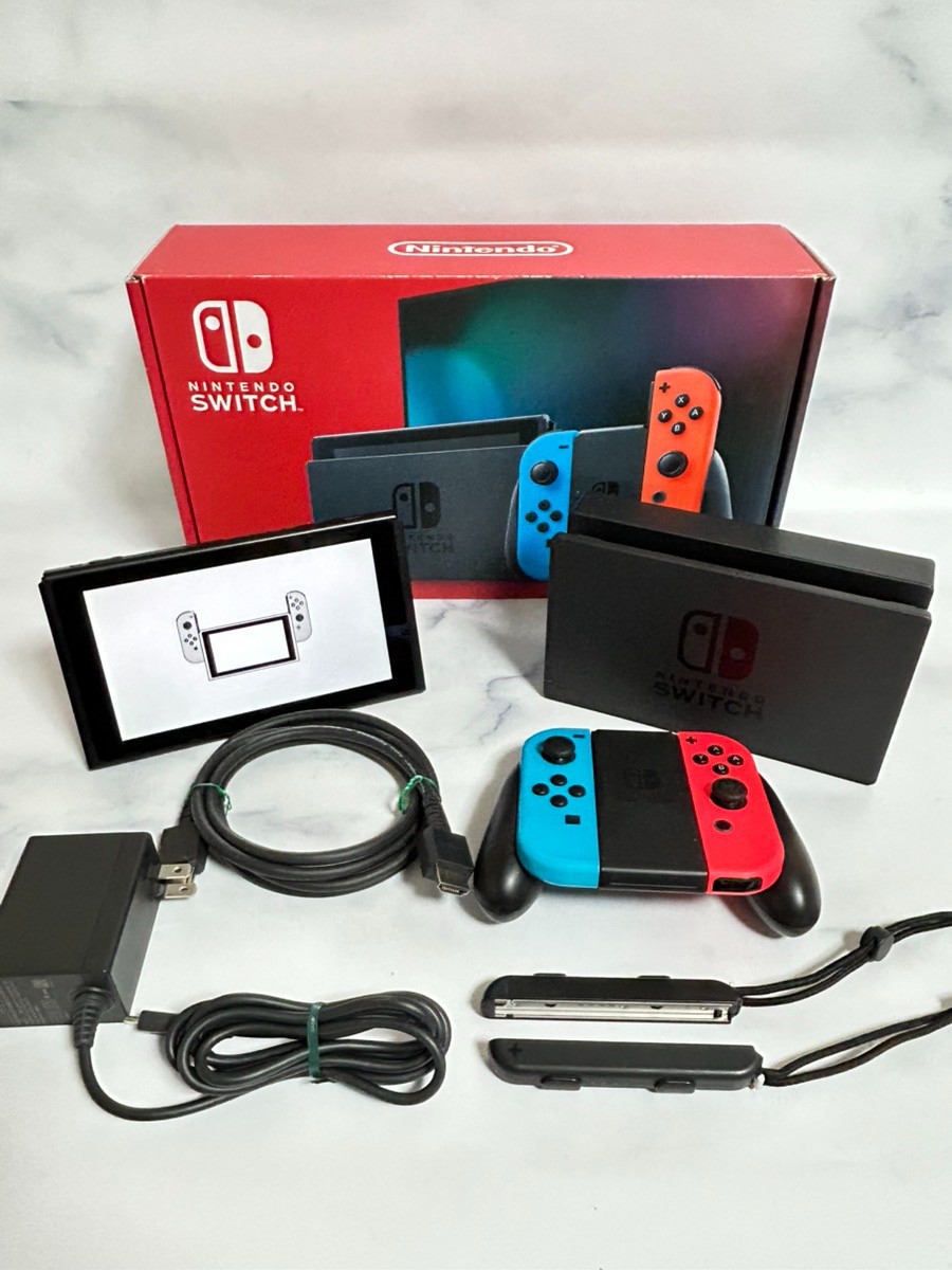Nintendo Switch Console HAC-001 HAC-001(-01) region free fullset V1 V2 from US