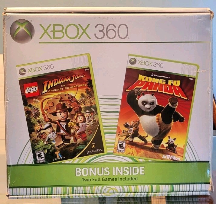 Xbox 360 Pro console 60 GB ,bundled : Kinect Camera,Cabela’s Dangerous Hunts