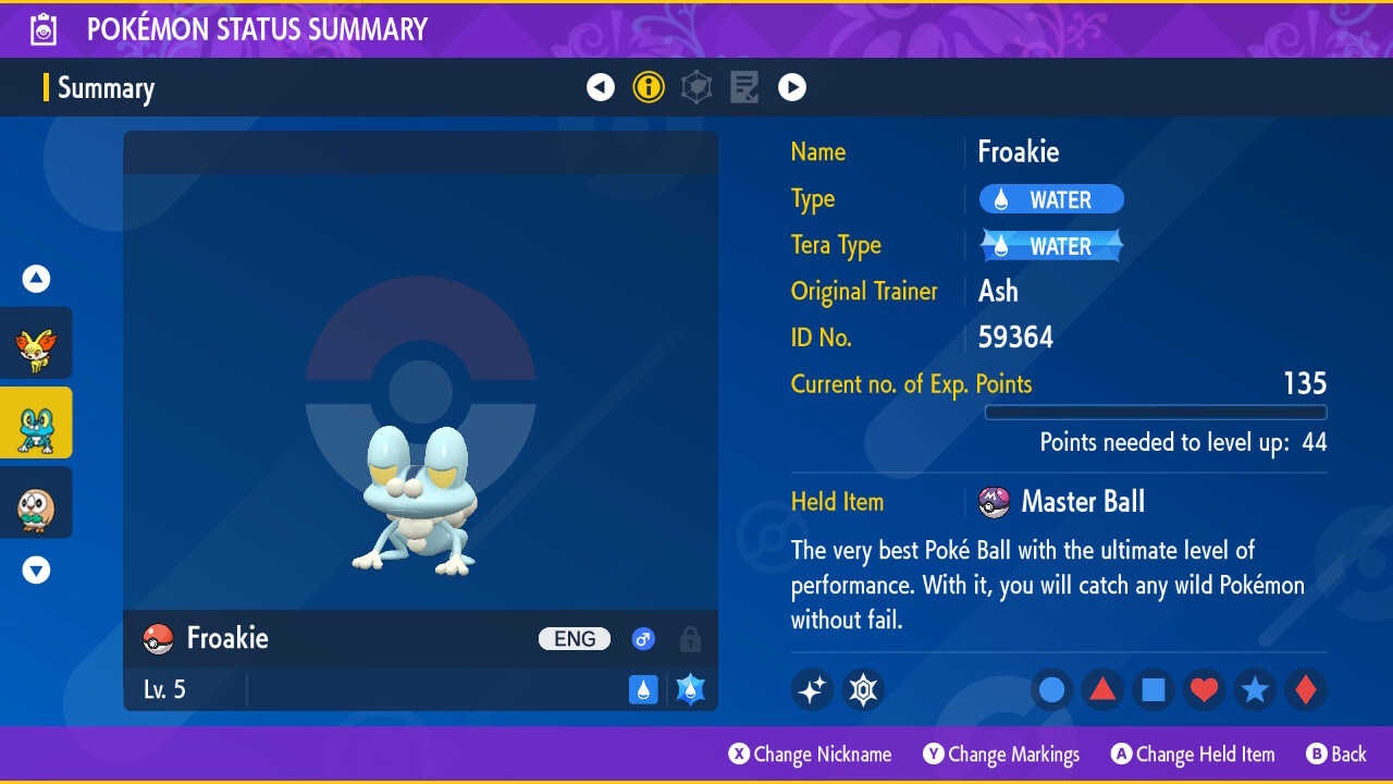 Pokemon Scarlet and Violet Starters 6IV ✨ Shiny ✨ & Non Shiny Battle Ready