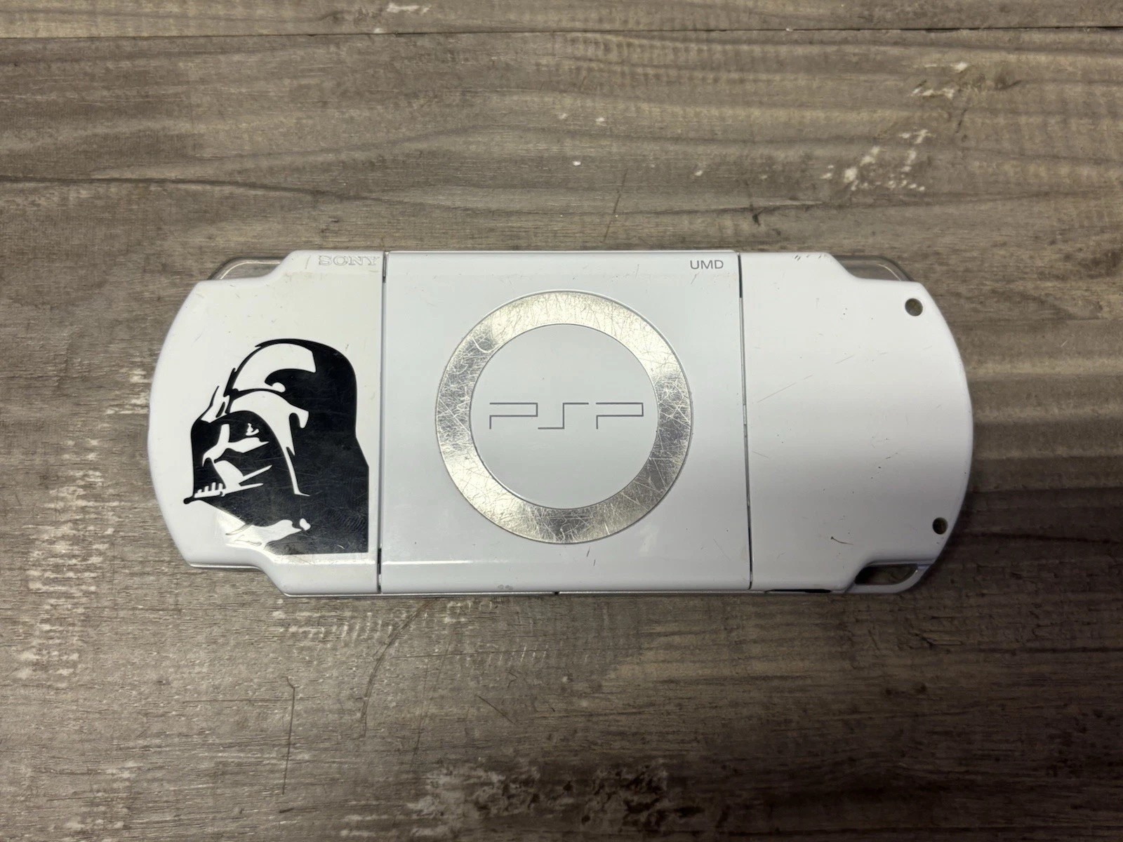 Sony PSP 2001 Darth Vader Star Wars – w/Charger, New Battery, Games – READ