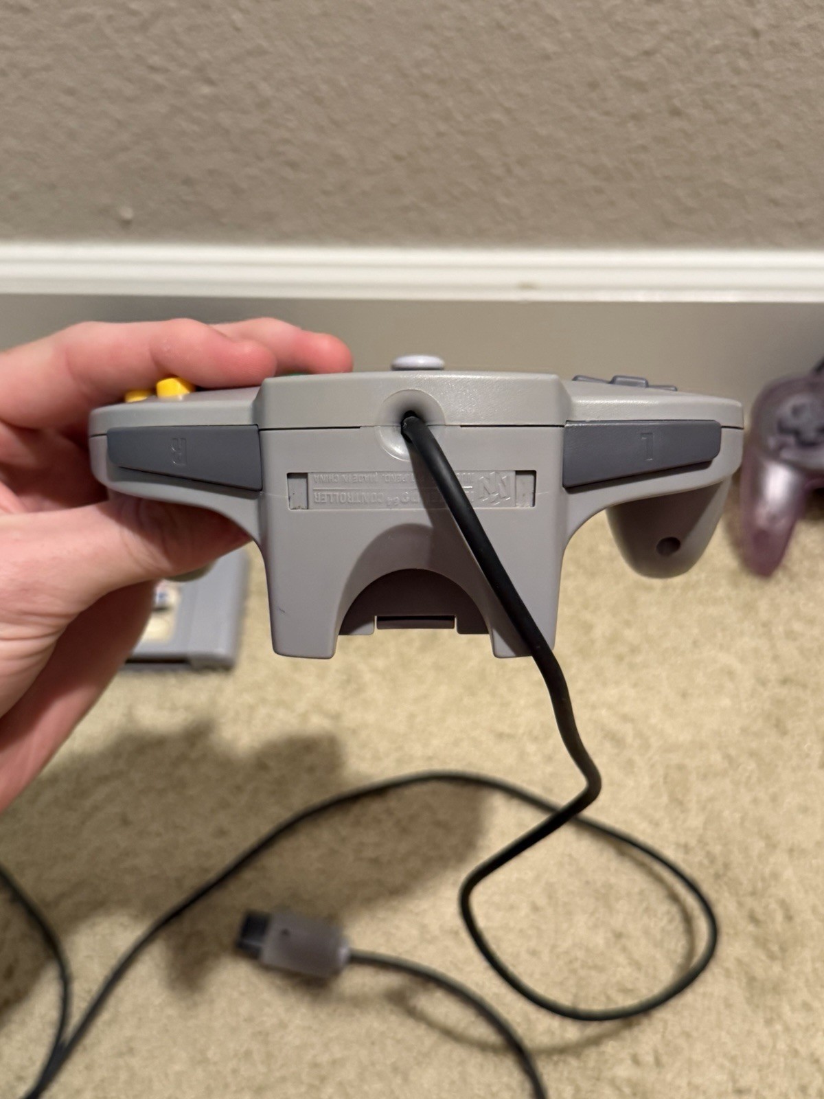 Nintendo 64 N64 Console Bundle 2 OEM Controllers Jumper Pak Cruis’n USA Tested