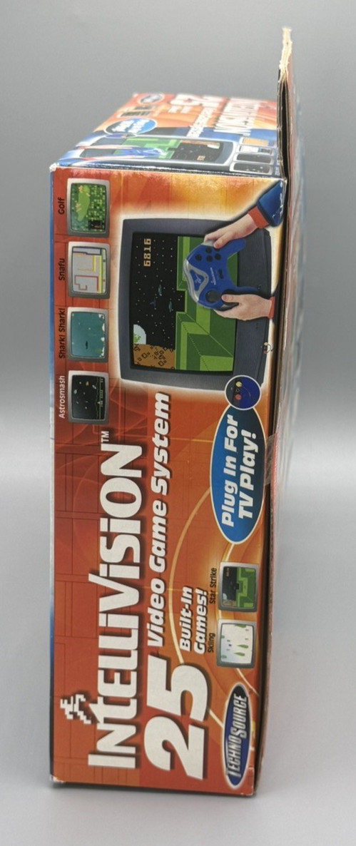 Intellivision 25 in 1 video games system Plug Play tested Space Armada original