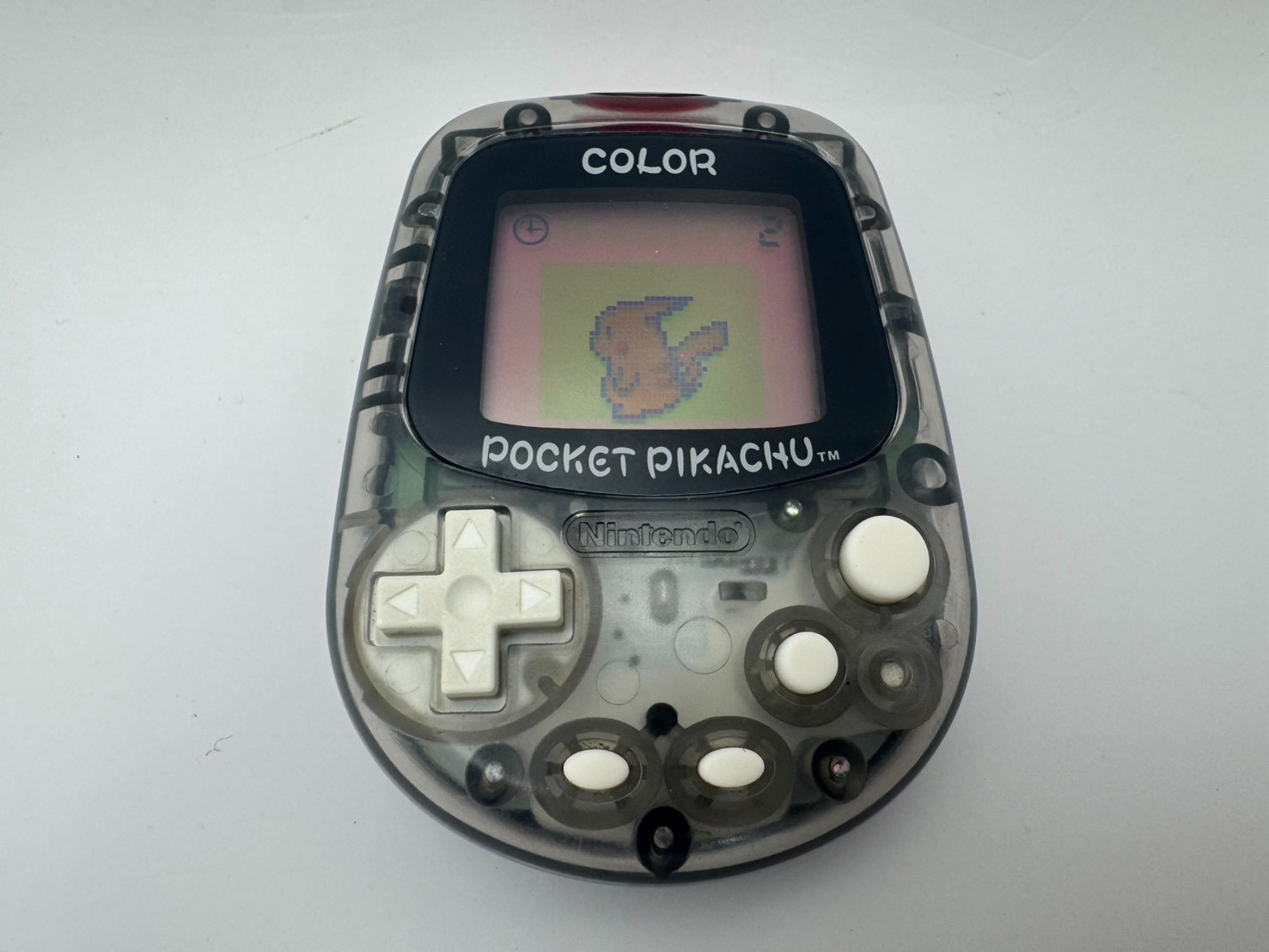 Pocket Pikachu Color &Clear Pedometer Pokemon Japan Tested IR Untested