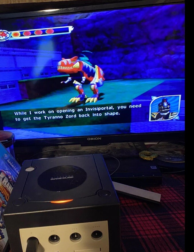 Nintendo Gamecube Bundle, 3 Games +2Controllers + 16mb Card , NO CORDs Works!!