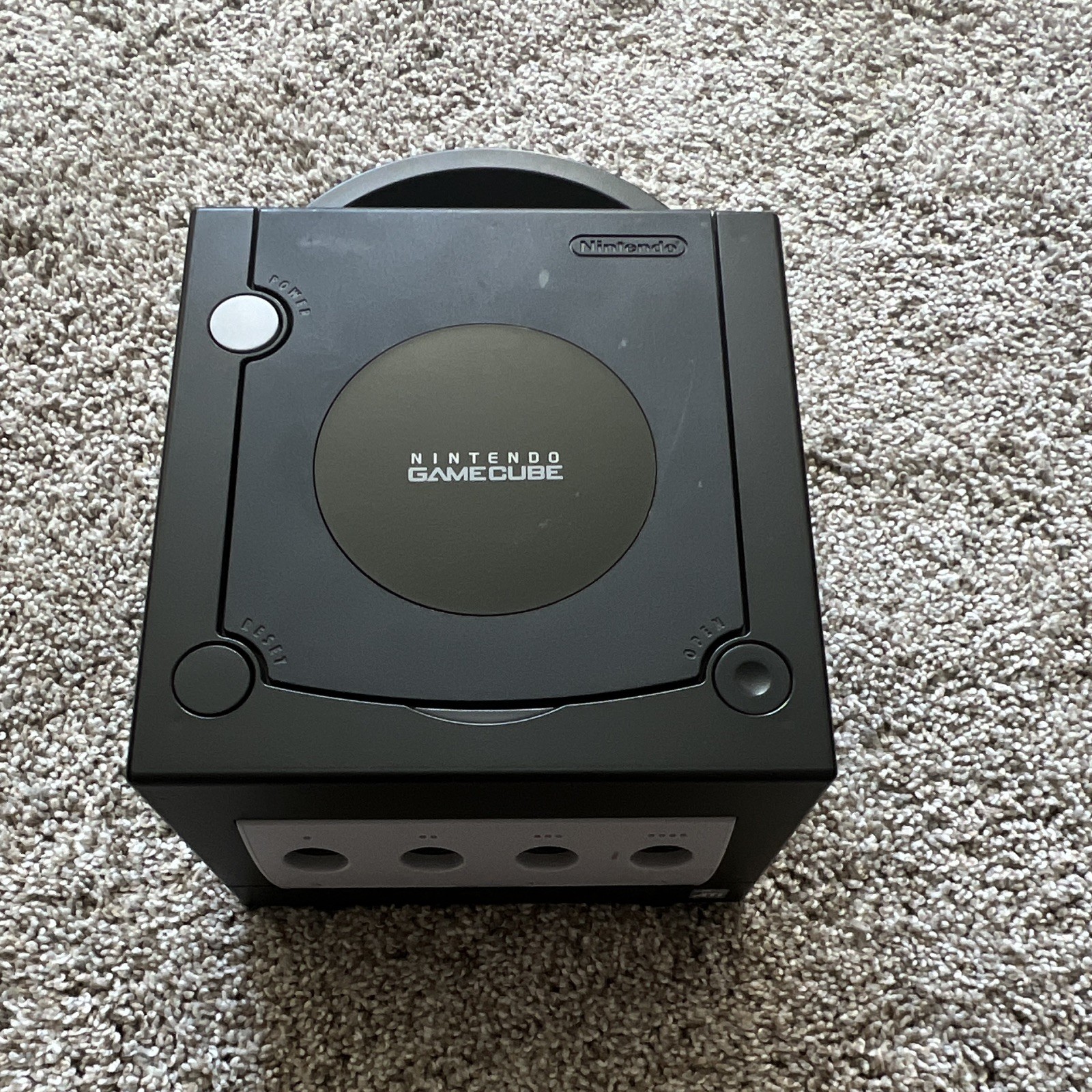 Nintendo GameCube DOL-001 Blk Console NTSC-U/C w/ Controller + 512MB Memory Card