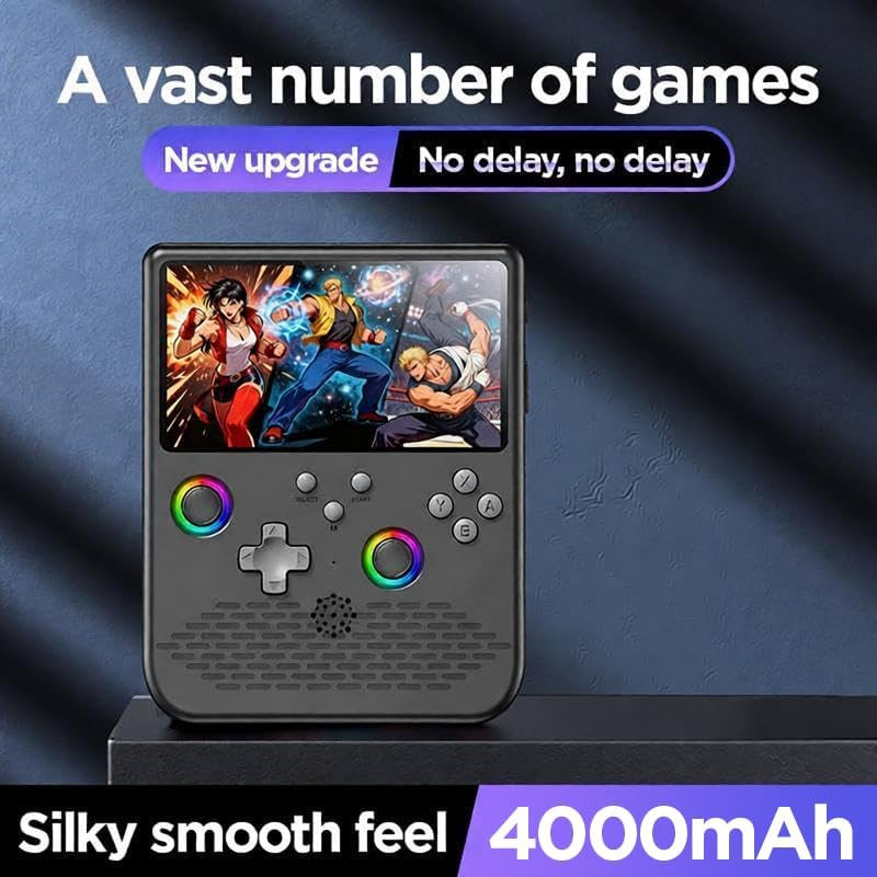Retro Handheld Game Console, 64G, 5.0 Inch IPS HD Screen, Linux System
