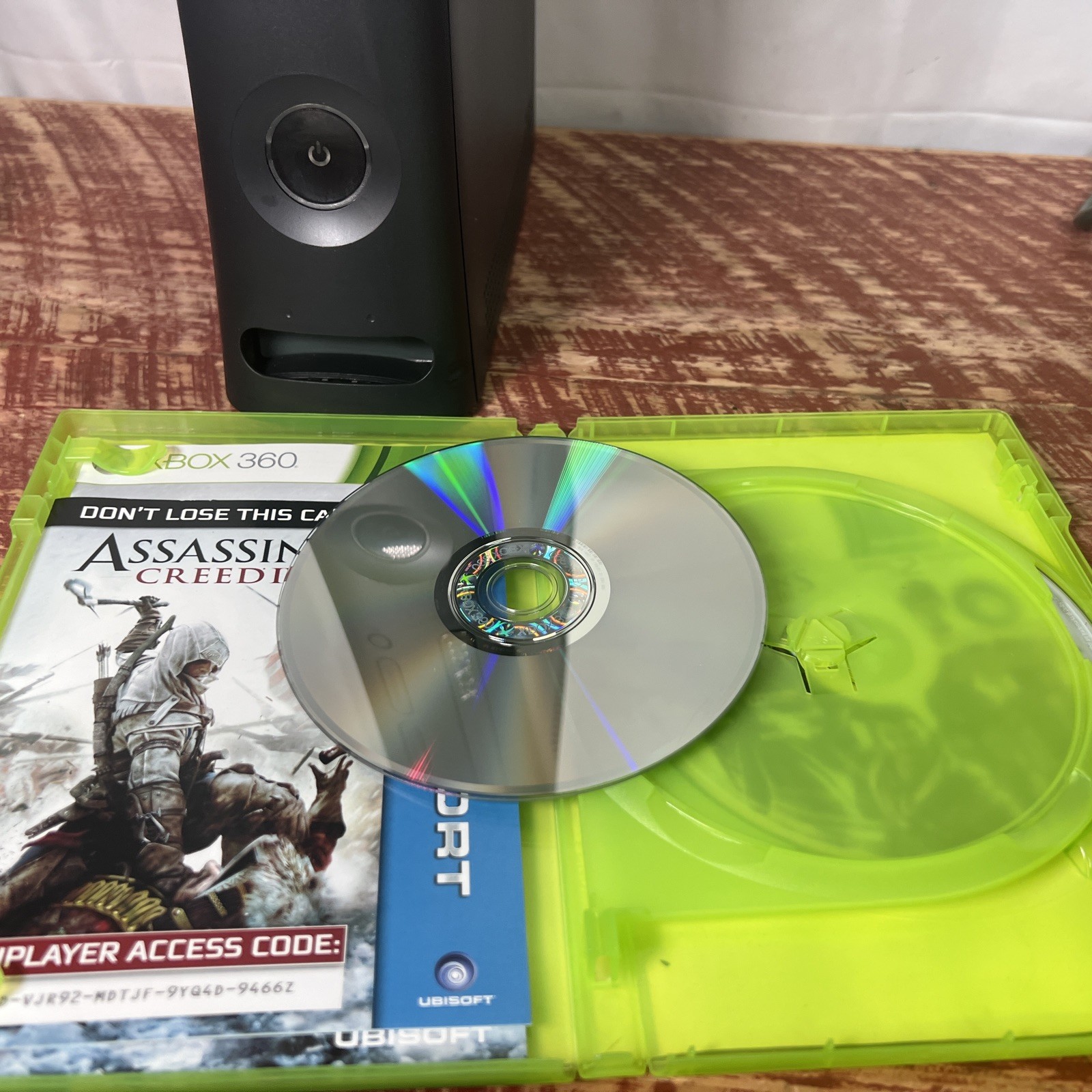 Microsoft Xbox 360 Elite 120GB Console System Bundle 4 Games AV & Power Cables