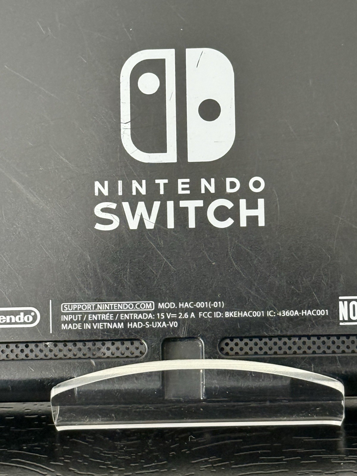 Nintendo Switch v2 Console Gaming System Only HAC-001(-01) Black