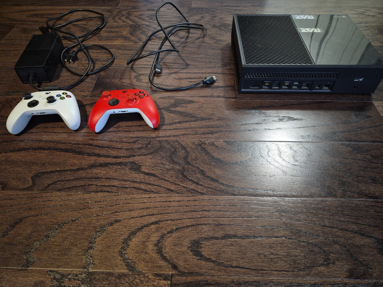 Microsoft Xbox One 500GB Console with Two Controllers, Power Cable, & HDMI Cords
