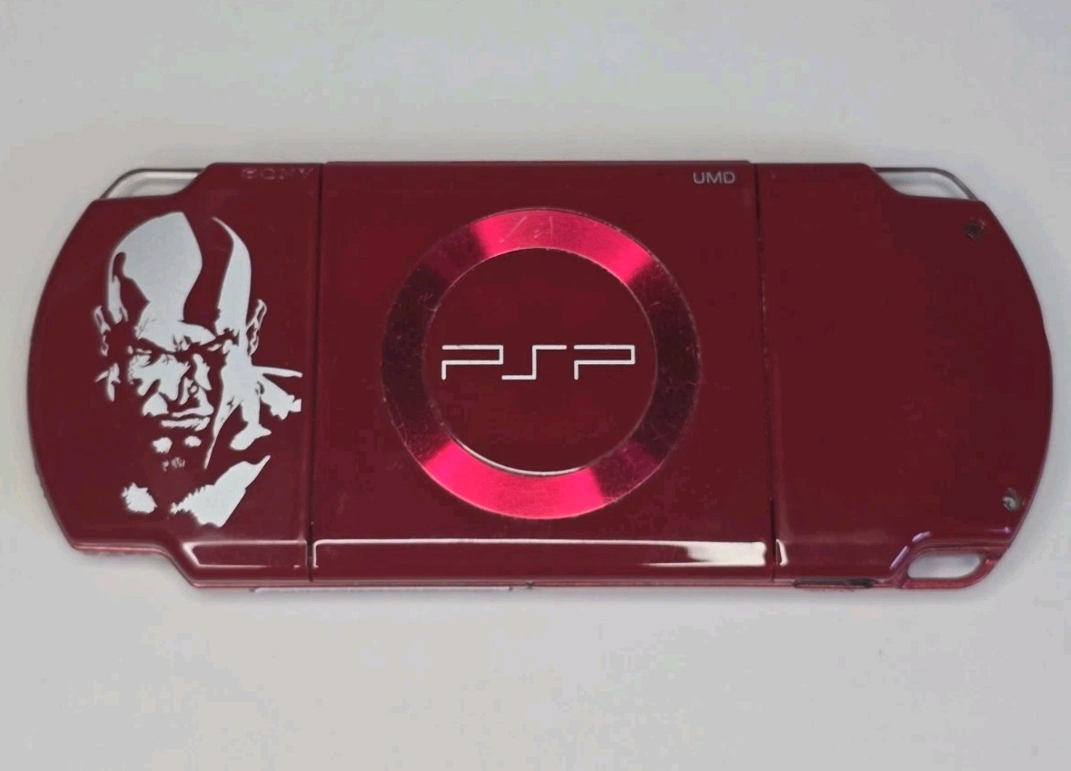 Sony PSP 2000 God of War Limited Edition Handheld System – CIB Complete
